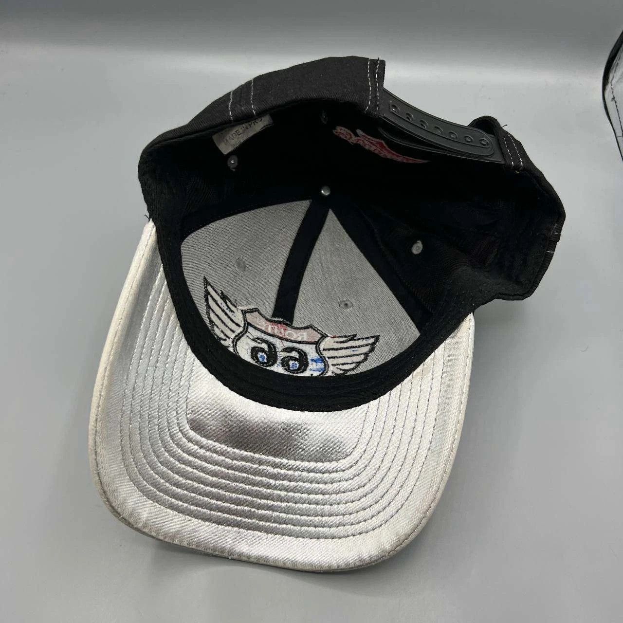 Route 66 Route 66 Hat Men Black Silver Embroidered Snap Back Cap Size ONE SIZE - 3 Thumbnail