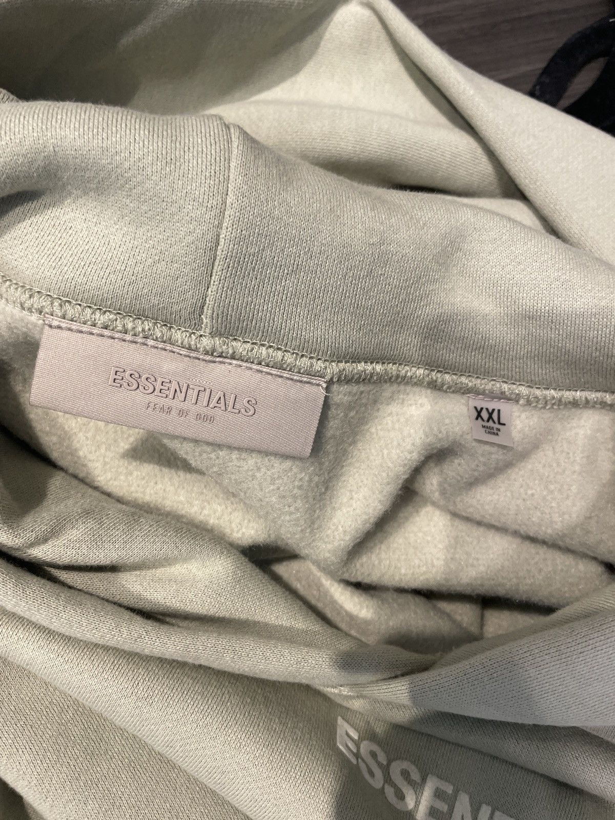 Essentials Fear of God Essentials Seafoam SS22 Relaxed Hoodie 2XL Size US XXL / EU 58 / 5 - 3 Thumbnail