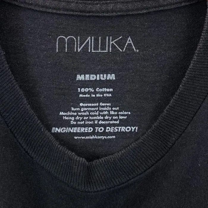 Vintage MISHKA KEEP WATCH Eyes Skateboard USA Tee Shirt Top Size US M / EU 48-50 / 2 - 5 Thumbnail