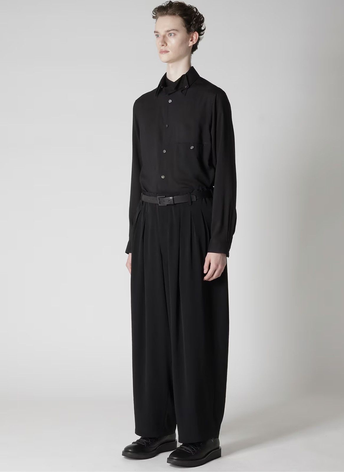 Yohji Yamamoto Yohji Yamamoto Pour Homme - TA TUXEDO STANDARD 12TUCKS PANTS Size US 32 / EU 48 - 15 Thumbnail