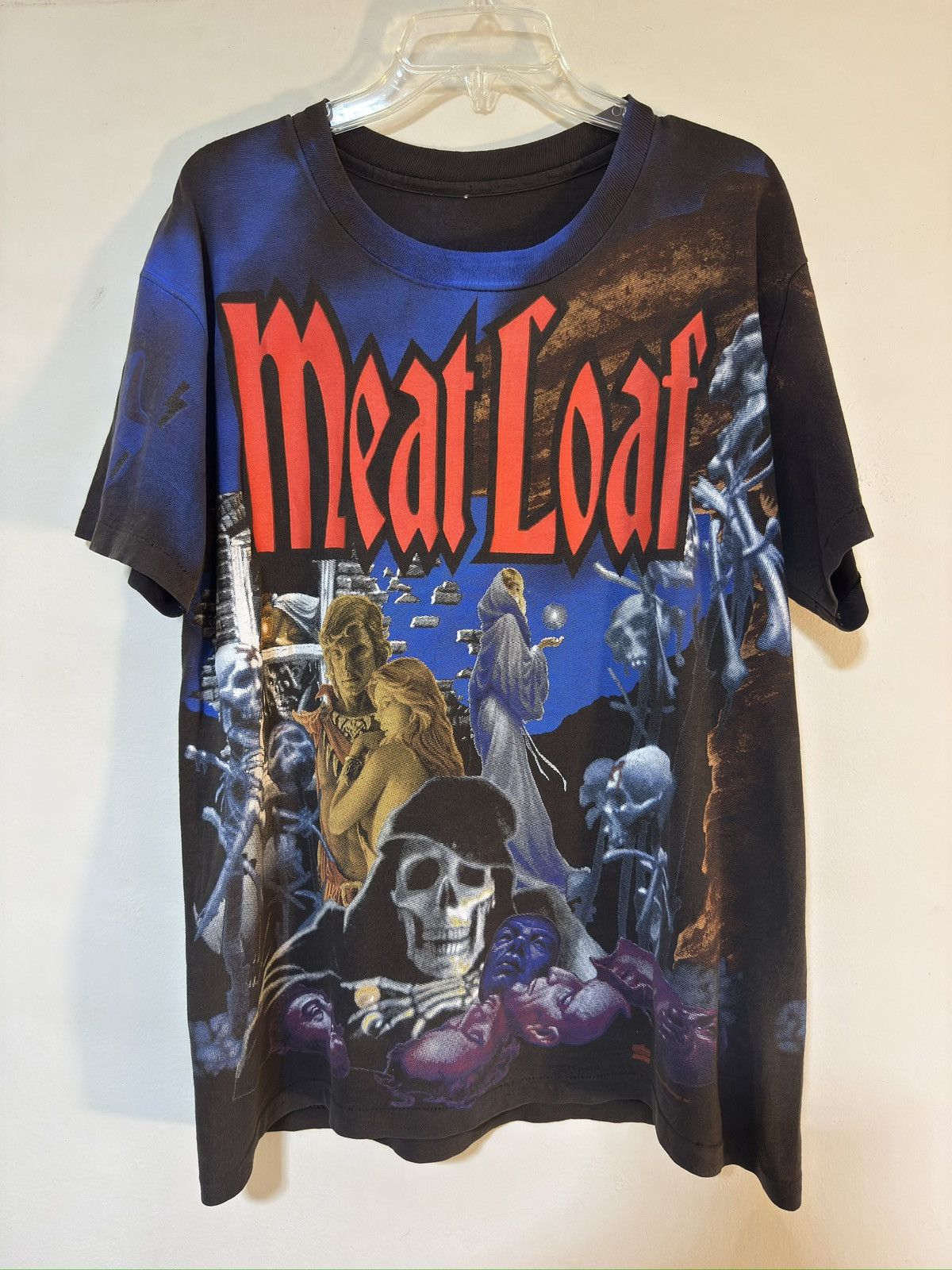Band Tees Vintage meat loaf 1994 ovp tee Size US L / EU 52-54 / 3 - 1 Thumbnail