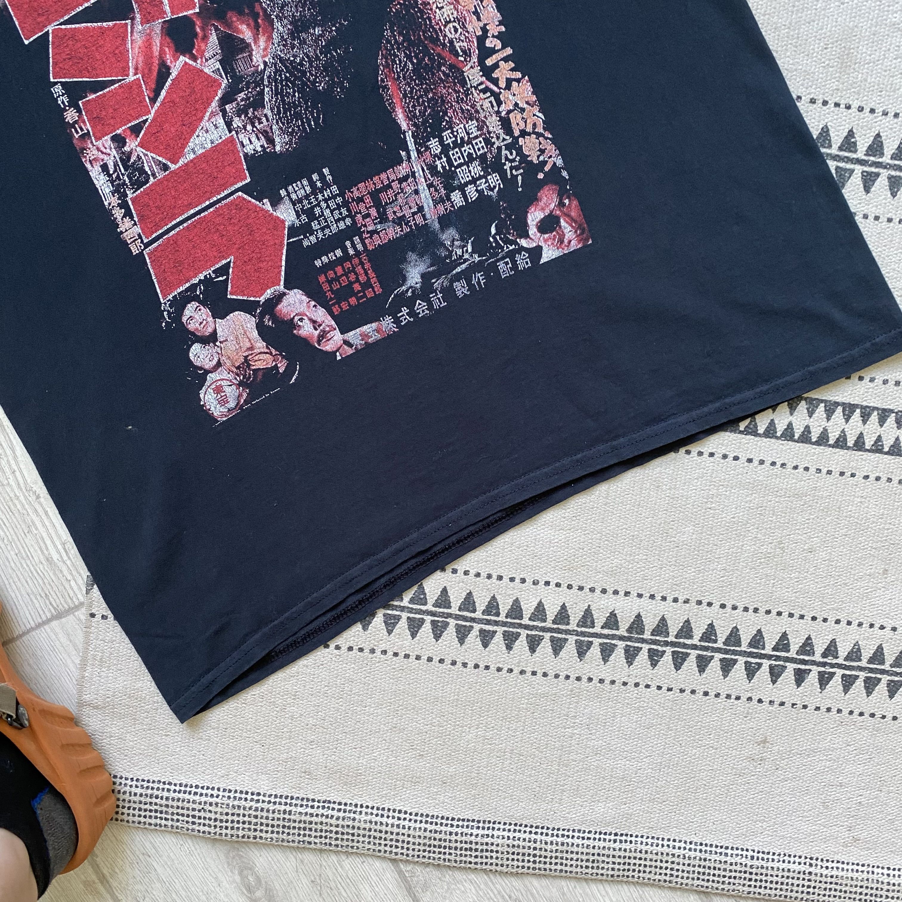 Japanese Brand 📺 Movie Vintage Gogzilla tee Y2K Japanese big logo Size US M / EU 48-50 / 2 - 3 Thumbnail