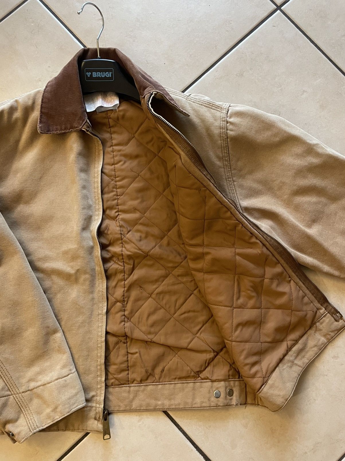 Carhartt 🚨 Detroit Jacket Vintage Size US S / EU 44-46 / 1 - 8 Thumbnail