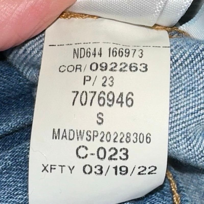 Madewell Madewell Pull On Relaxed Denim Blue Jeans Size 28" / US 6 / IT 42 - 5 Thumbnail