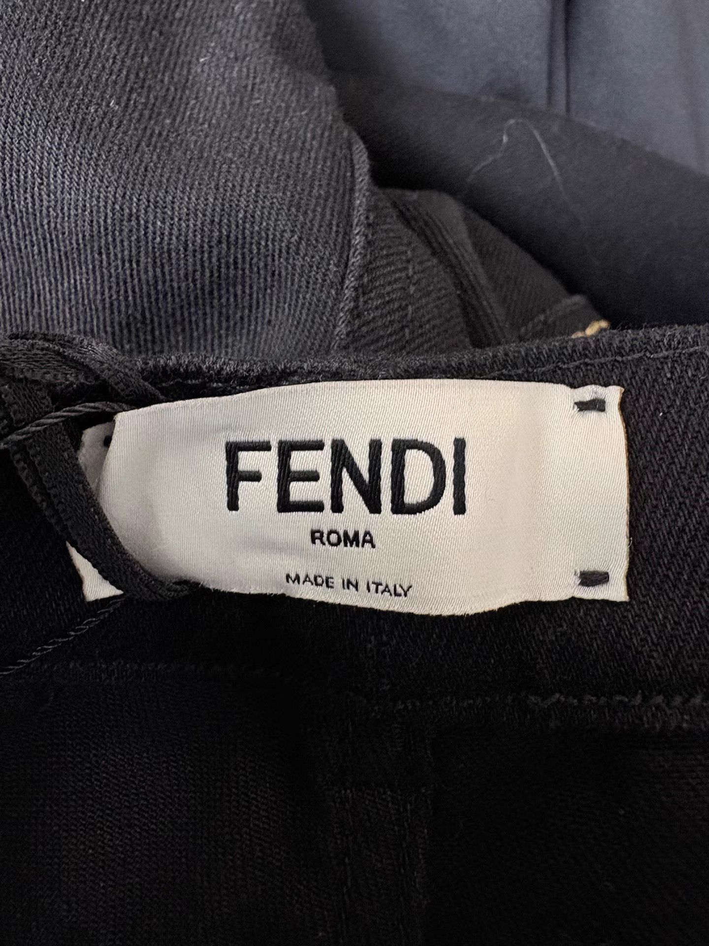 Fendi FENDI Gold Stitch Back Leather Patch Jeans Size US 40 / EU 56 - 5 Thumbnail