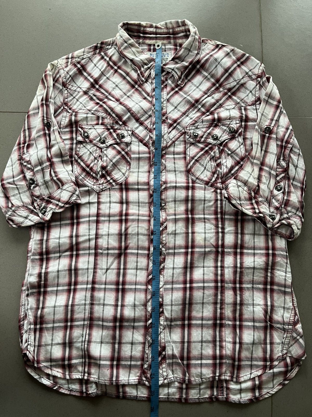 Yasuyuki Ishii Japanese NCFM Nicole Club For Men Punk Flanel Seditionaries Size US M / EU 48-50 / 2 - 9 Thumbnail