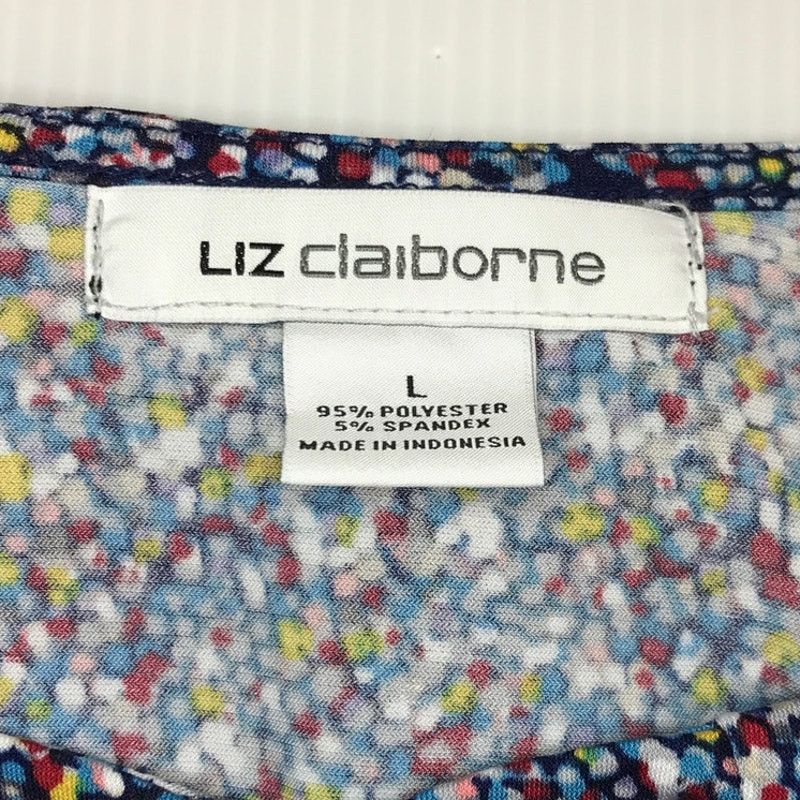 Other Liz Claiborne Geometric High Neck Sleeveless Blouse L Size L / US 10 / IT 46 - 3 Thumbnail
