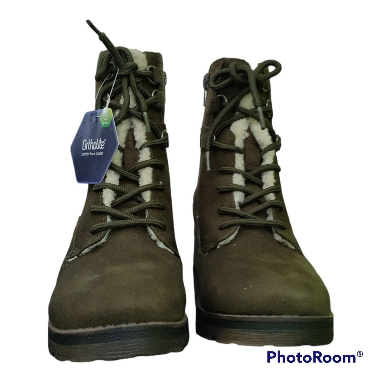 Sonoma Sonoma Goods For Life Platypus Sherpa-Lined Combat Boots 6.5 Size US 6.5 / IT 36.5 - 4 Thumbnail