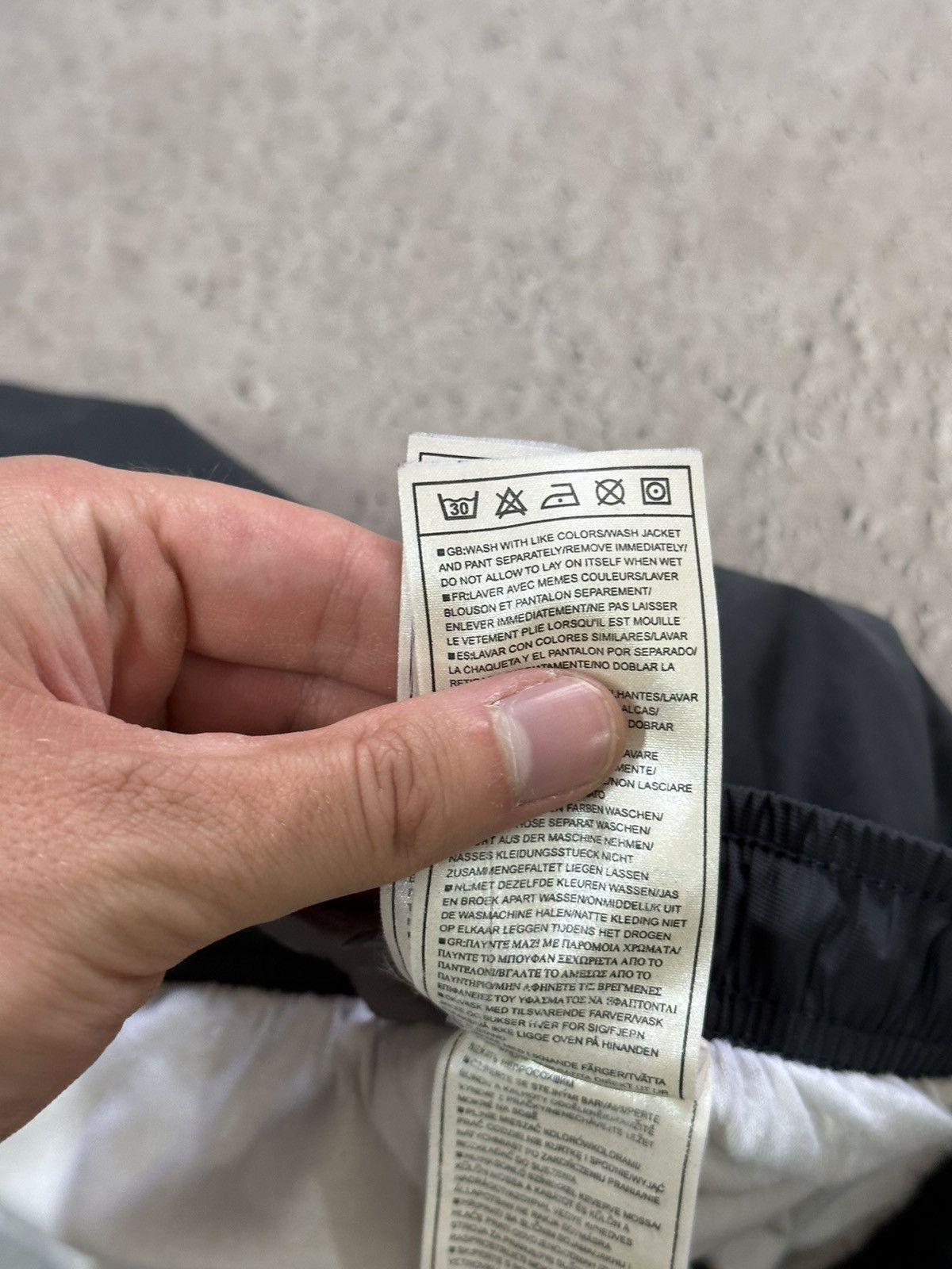 Nike × Vintage Vintage Y2K Nike Nylon Drill Track Pants Logo Embroidered Size US 33 - 16 Thumbnail