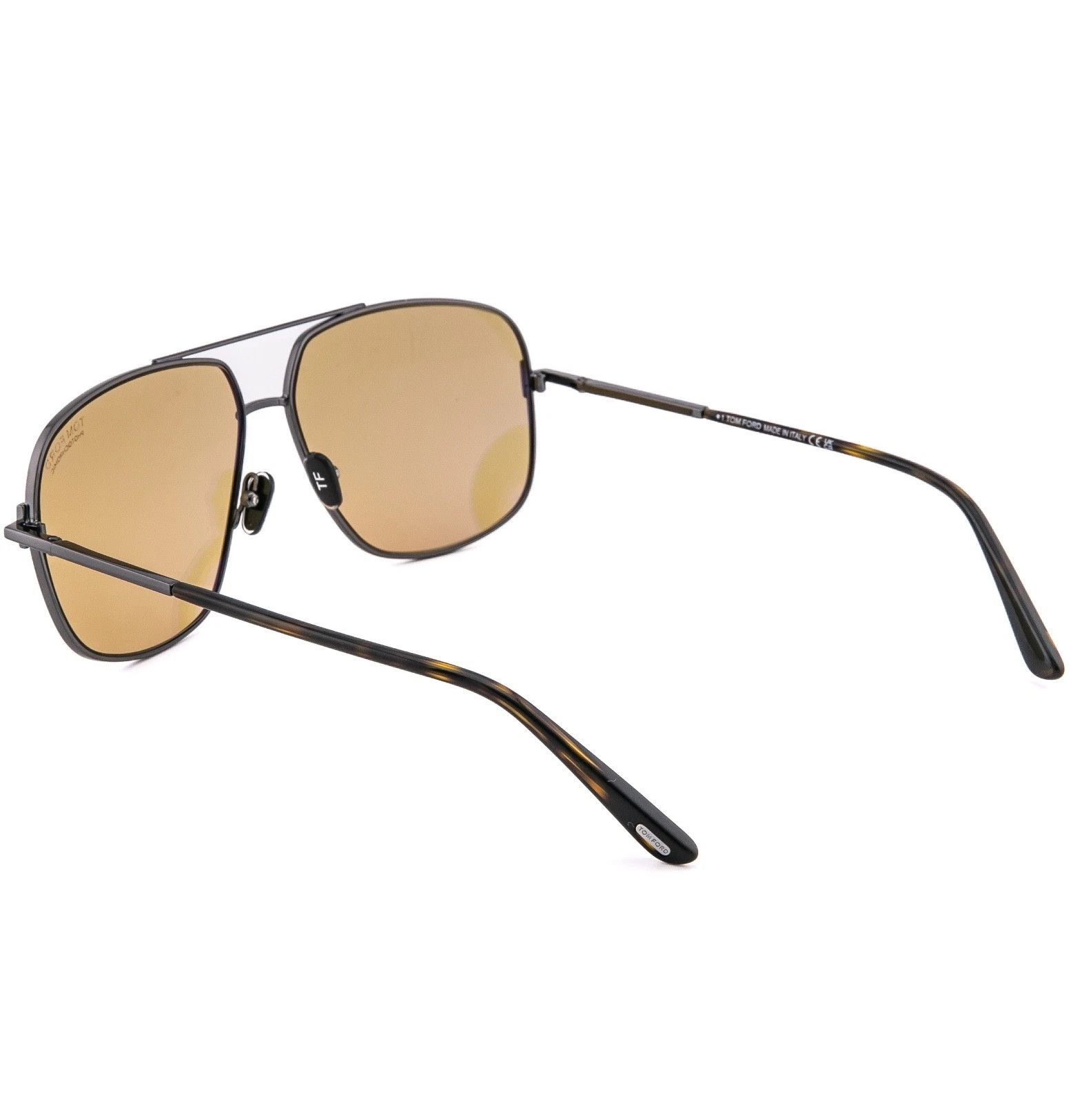 Tom Ford TOM FORD TEX TF1096 28E Brown Sunglasses 1096 FT1096 Size ONE SIZE - 4 Thumbnail