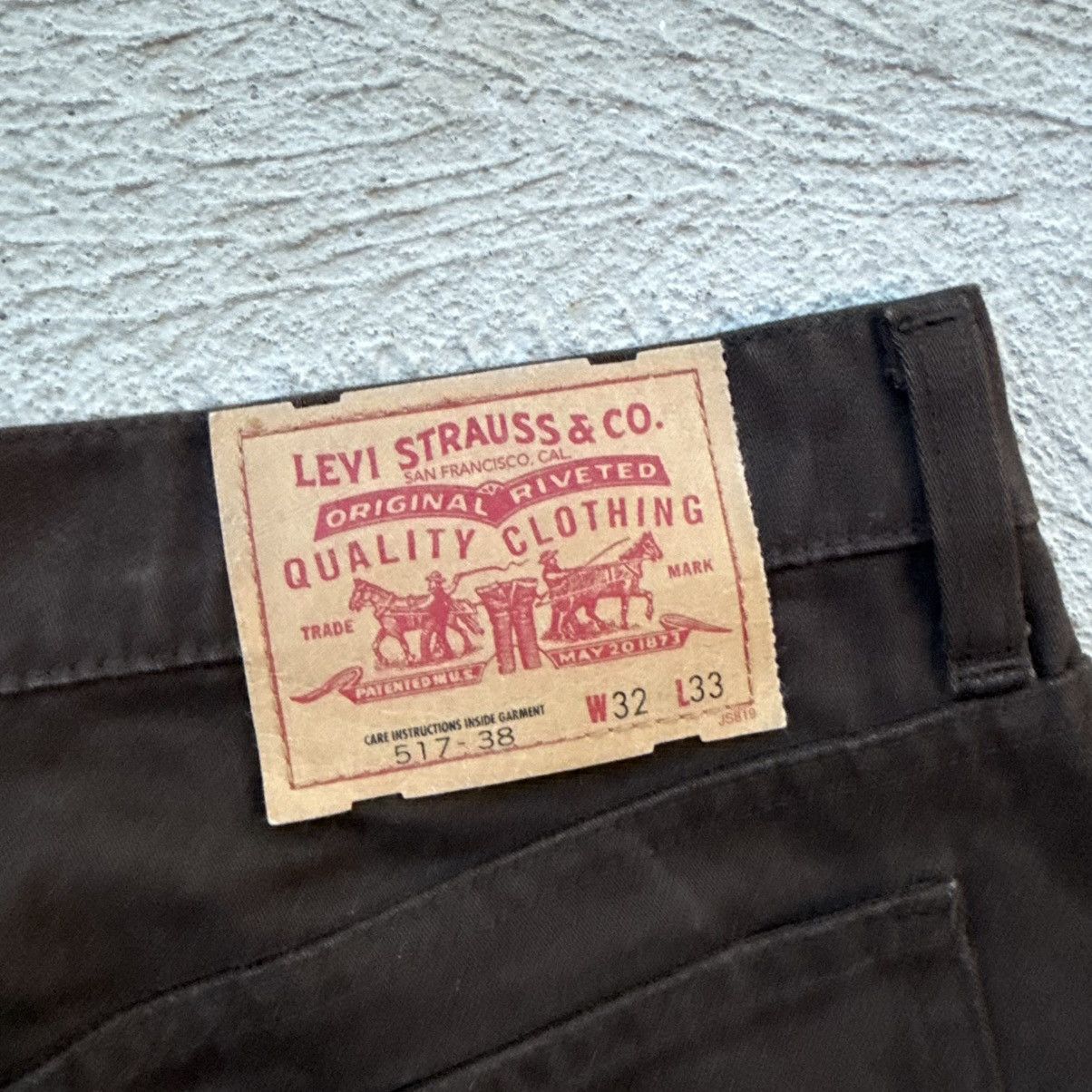 Levi's Vintage Clothing Levi 517-38 Moleskin Bootcut Flare Trousers Made in Japan Size US 32 / EU 48 - 7 Thumbnail