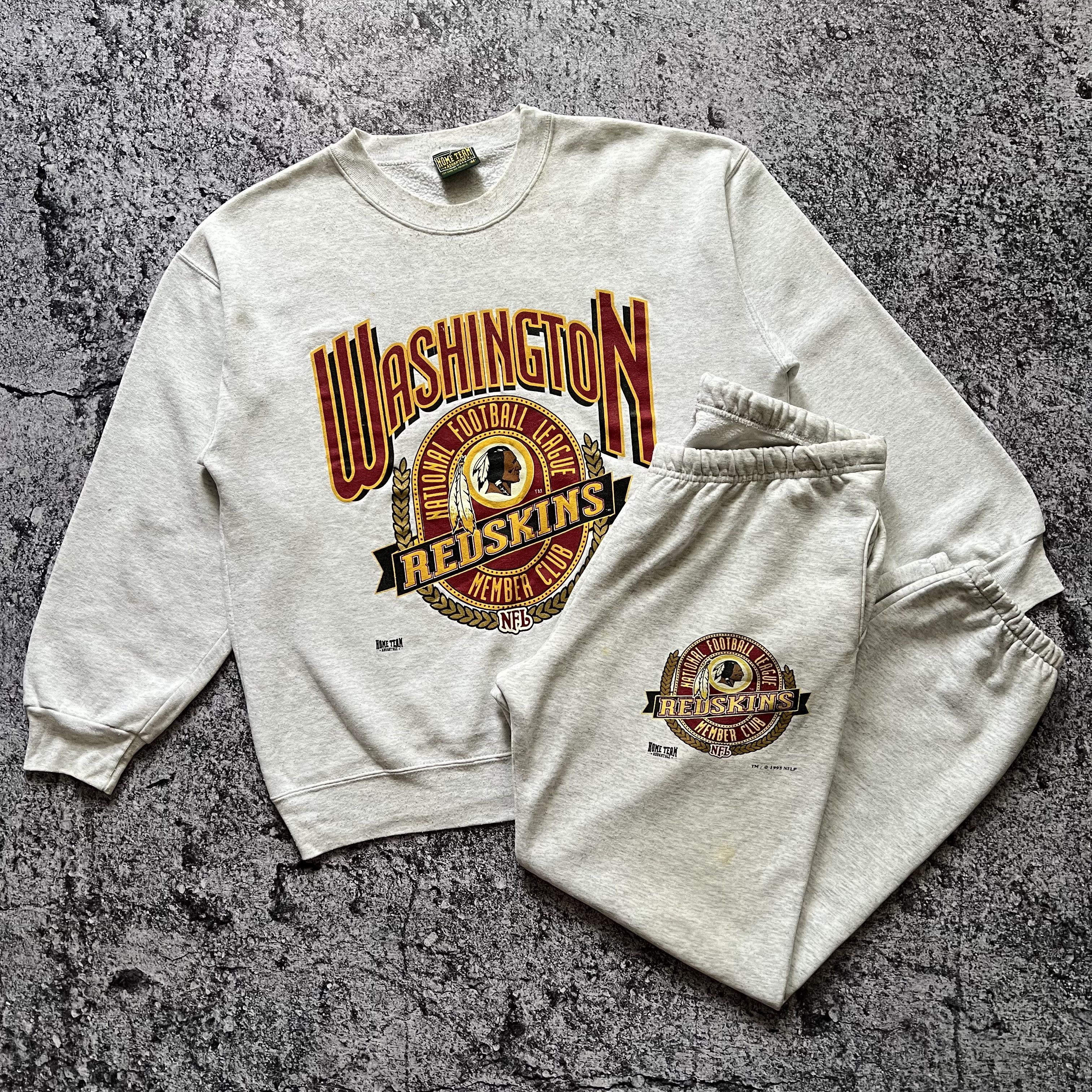 NFL Vintage 1993 Redskins Suit Sweatshirts / Pants Size M / L Size US M / EU 48-50 / 2 - 1 Thumbnail