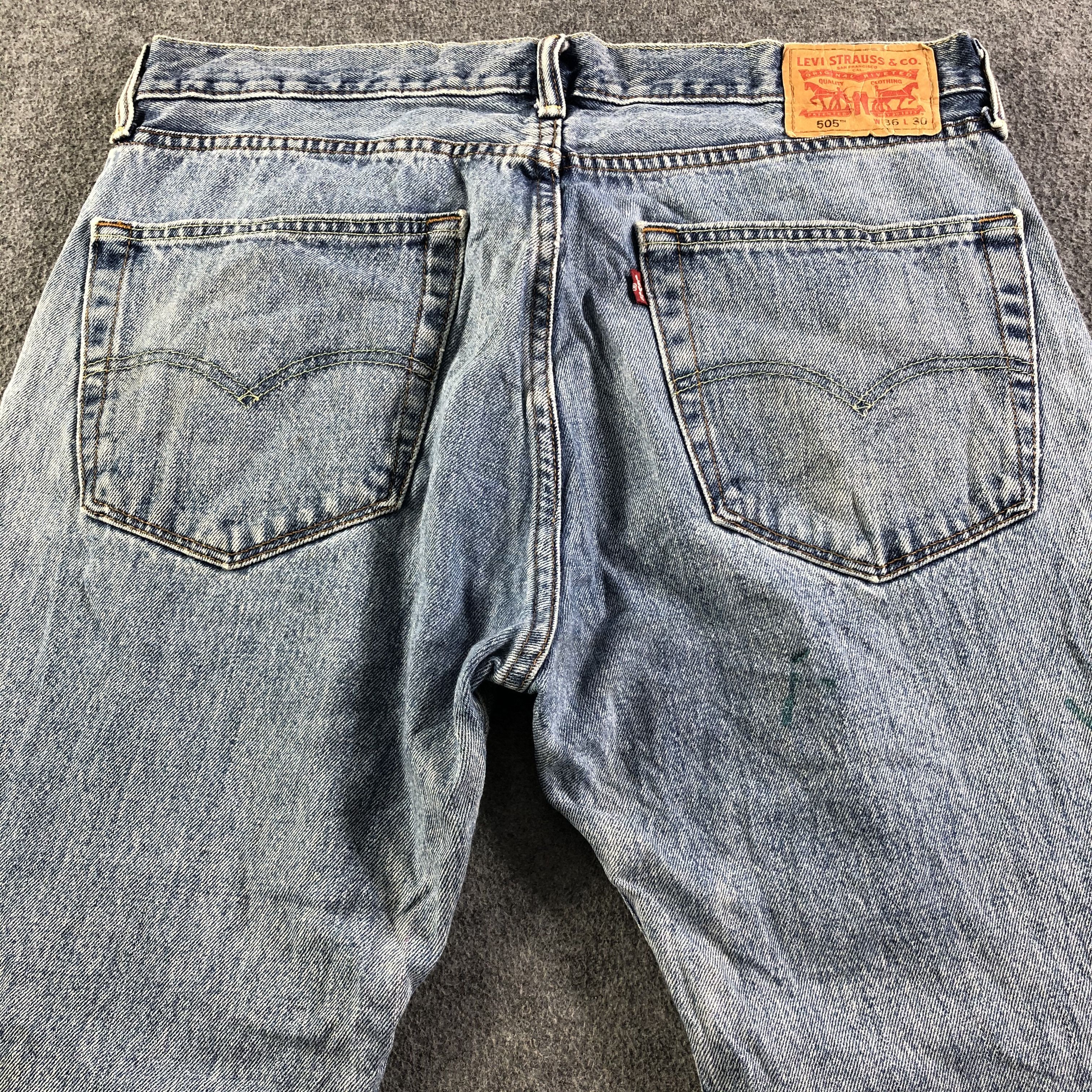 Levi's Vintage Levis 505 Jeans-J3378 Size US 36 / EU 52 - 4 Thumbnail