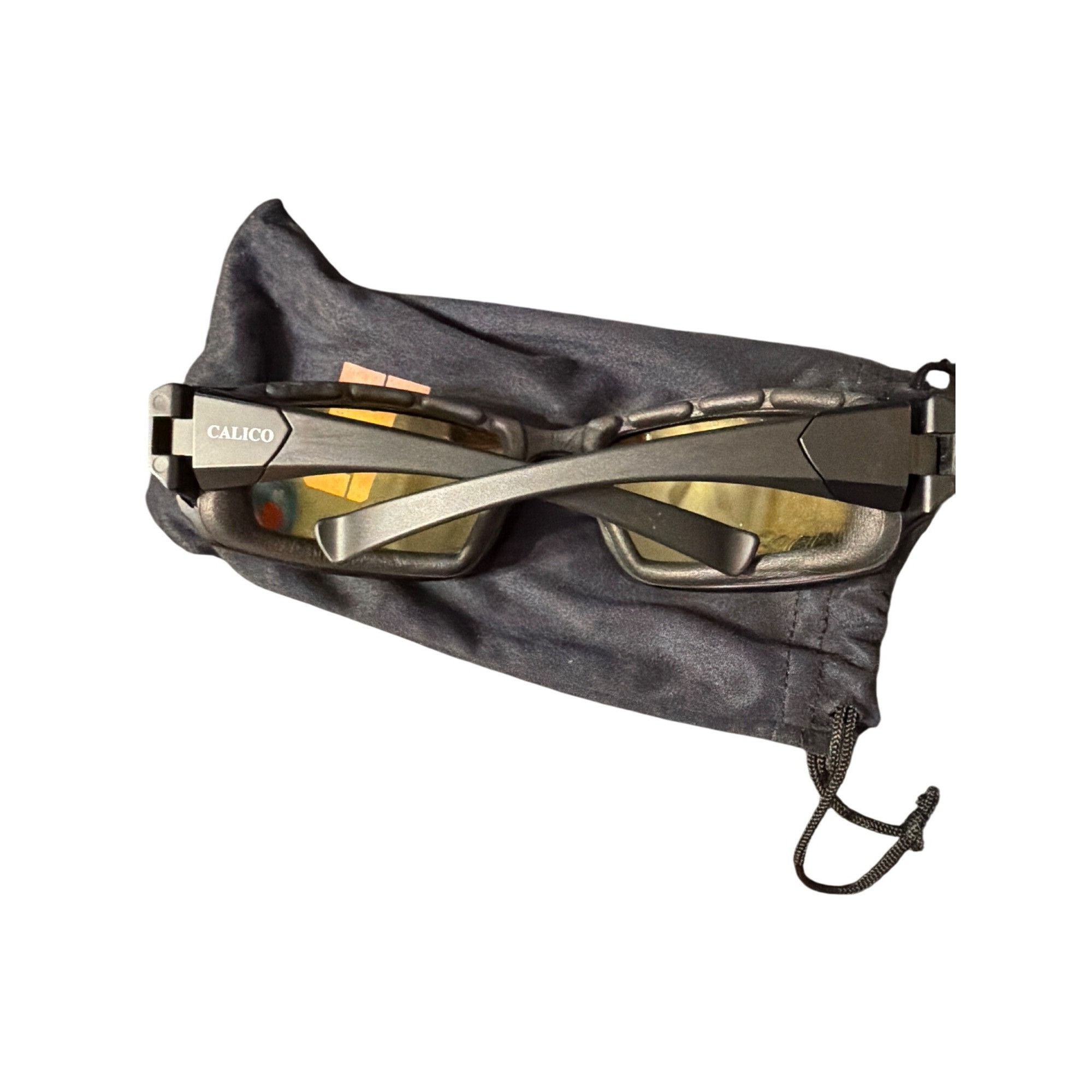 Other HB Calico Yellow Lens Safety Motorcycle Glasses Black Frame Size ONE SIZE - 4 Thumbnail