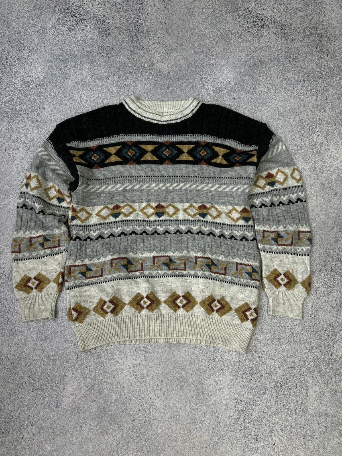 Designer × Vintage Vintage sweater Wool Blend Sweater Made In Italy Men's Size US M / EU 48-50 / 2 - 3 Thumbnail