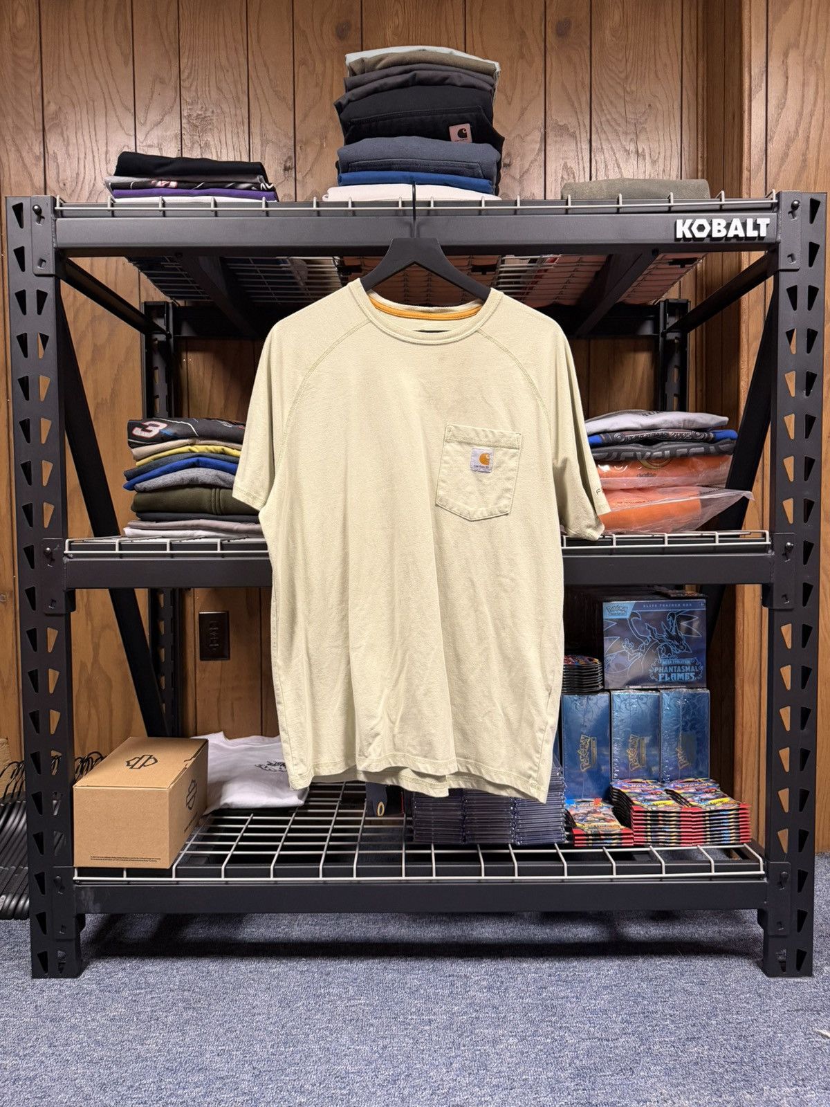 Carhartt Carhartt Men’s Pocket Work Tee L Green Size US L / EU 52-54 / 3 - 1 Thumbnail