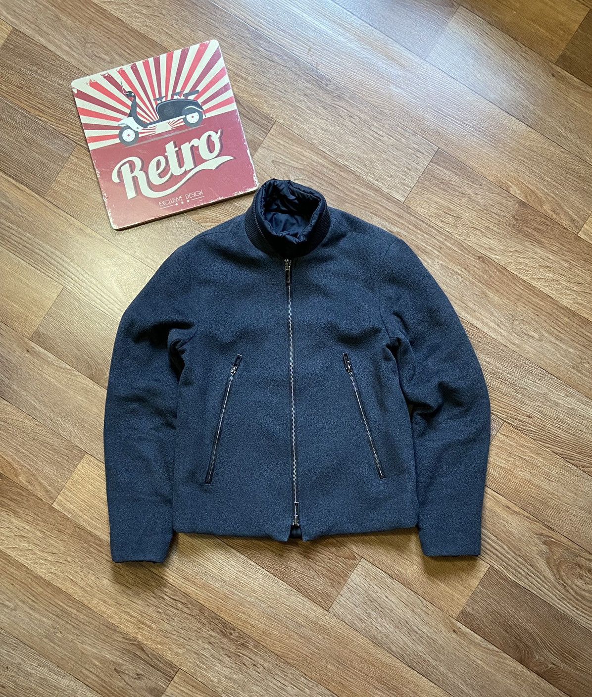 Emporio Armani Vintage Emporio Armani Pattern Fleece Winter Jacket Size US S / EU 44-46 / 1 - 9 Thumbnail
