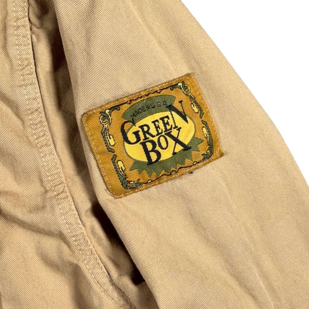 Vintage VINTAGE Green Box Safari Shirt Adult XL Brown Cotton 80s Military Outdoor USA Long Sleeve Button-Up Pocketed Size US L / EU 52-54 / 3 - 4 Thumbnail