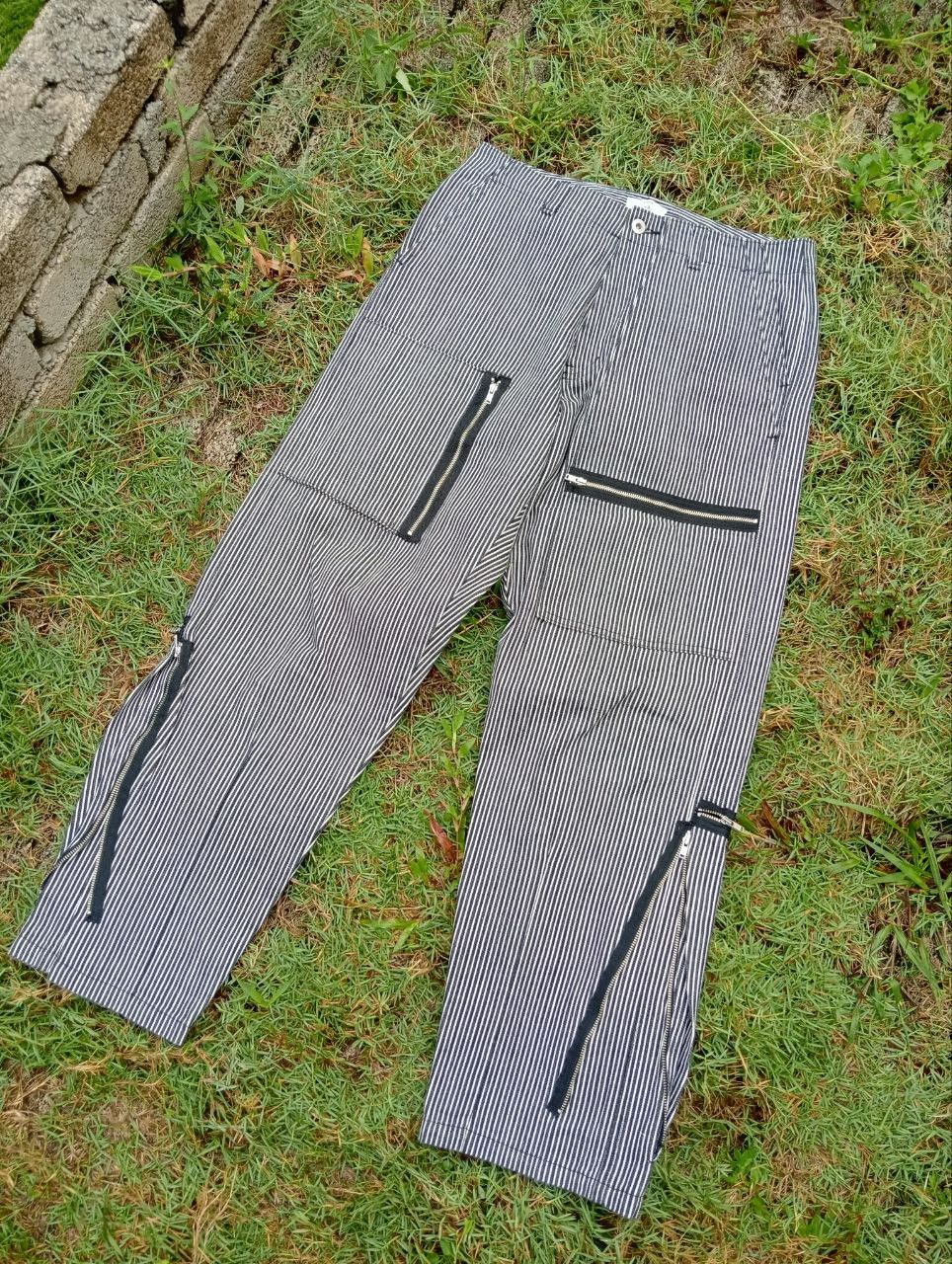 Studio Seven Studio Seven Japan Hickory Zipper Pants - Size M Size US 31 - 2 Thumbnail