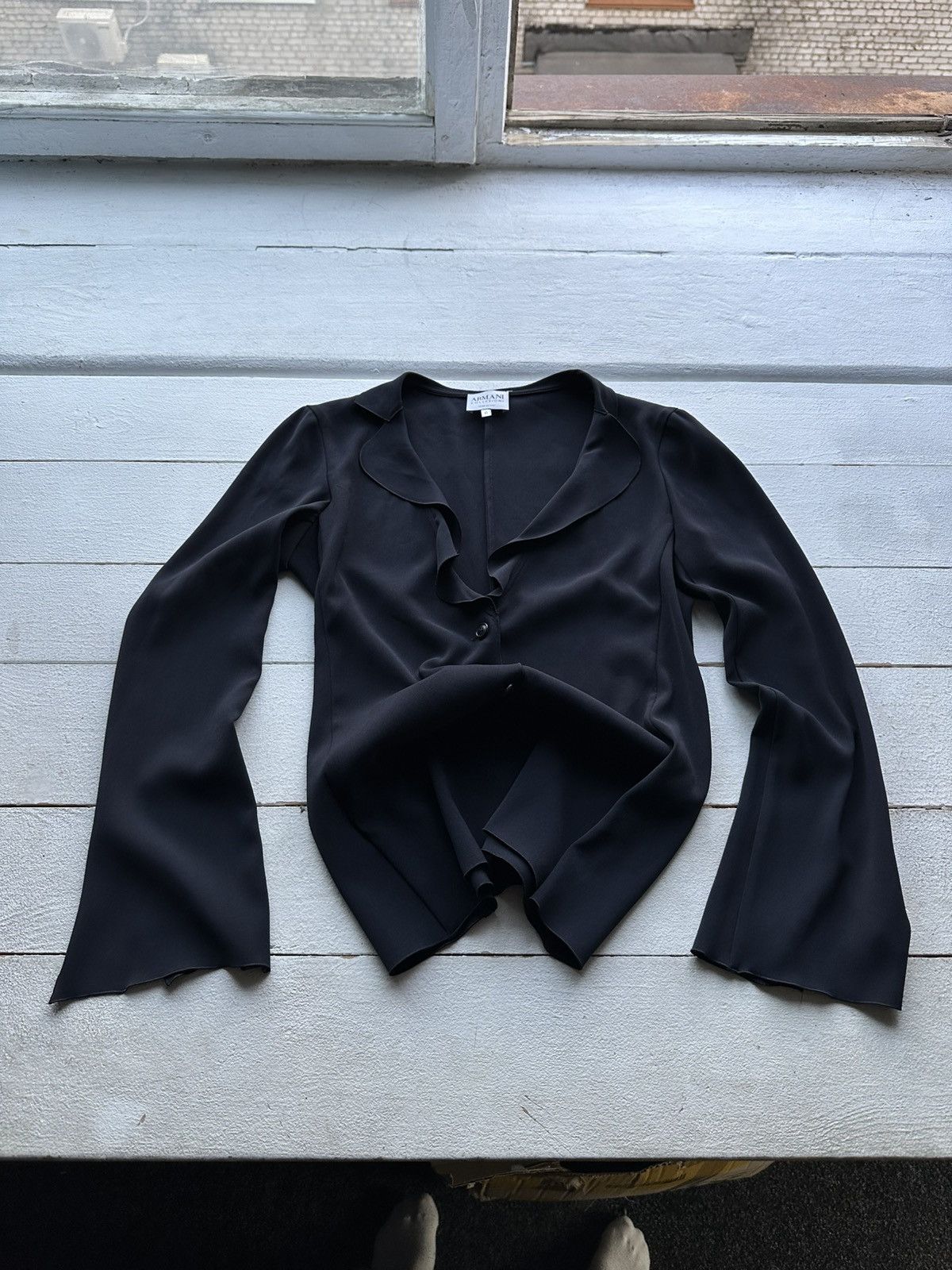 🚨AVANT GARDE ARMANI 90s RARE longsleeve BLOUSES Y2K LUXURY