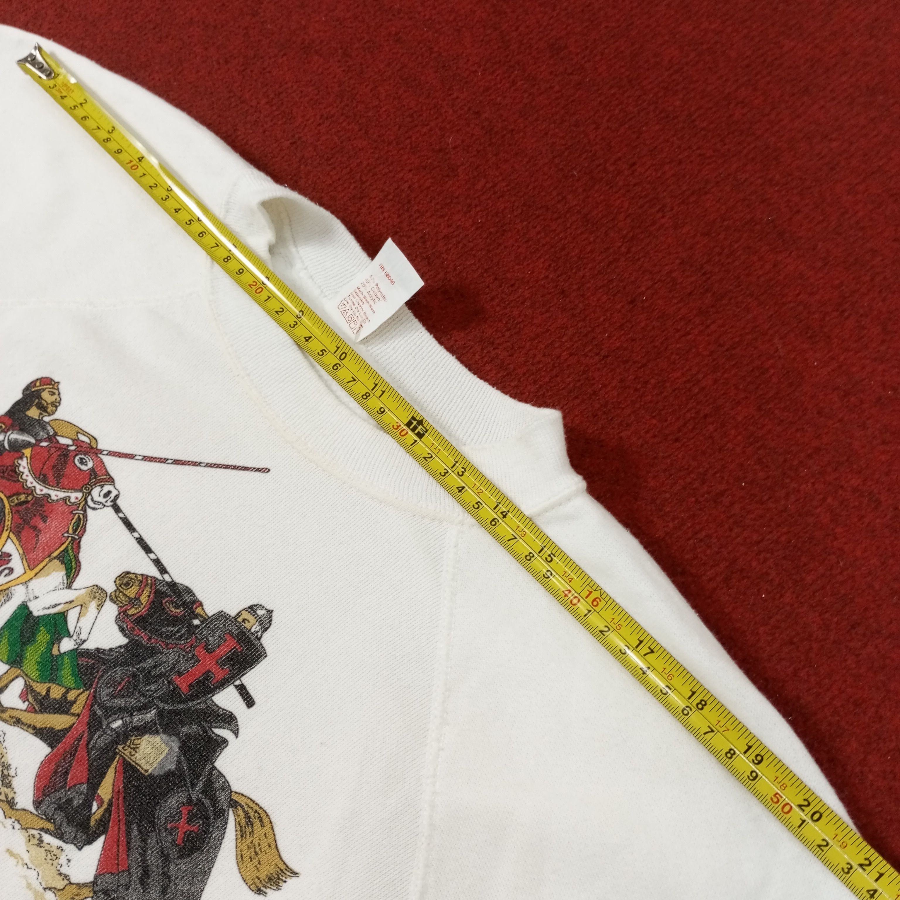 Tultex × Vintage Medieval Times Florida Streetwear Style Vintage Sweatshirt Size US M / EU 48-50 / 2 - 9 Thumbnail