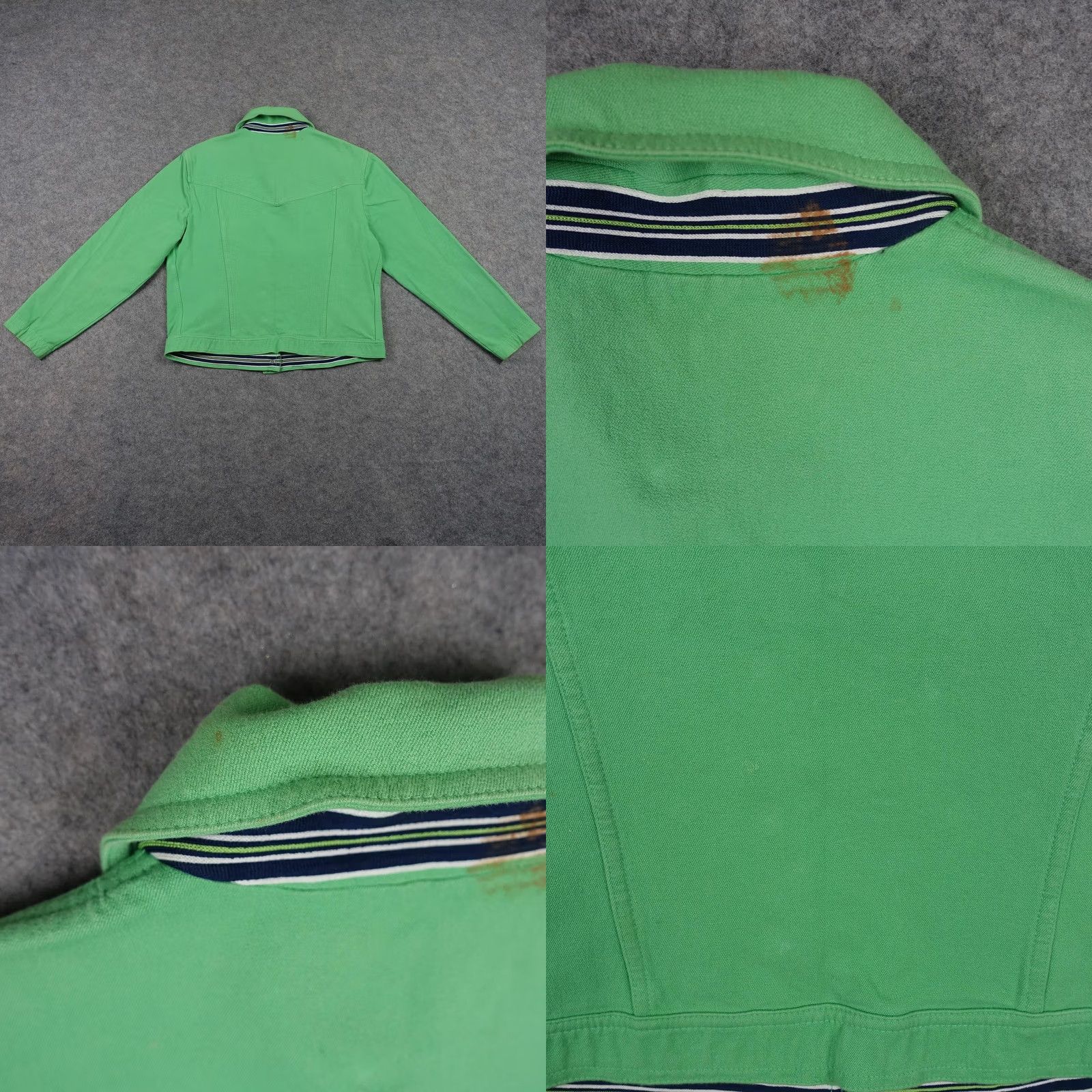 Vintage VINTAGE St John Sport Jacket Womens S Green Solid Button Collared Casual Regular Fall Spring Mens/Womens Size S / US 4 / IT 40 - 8 Thumbnail