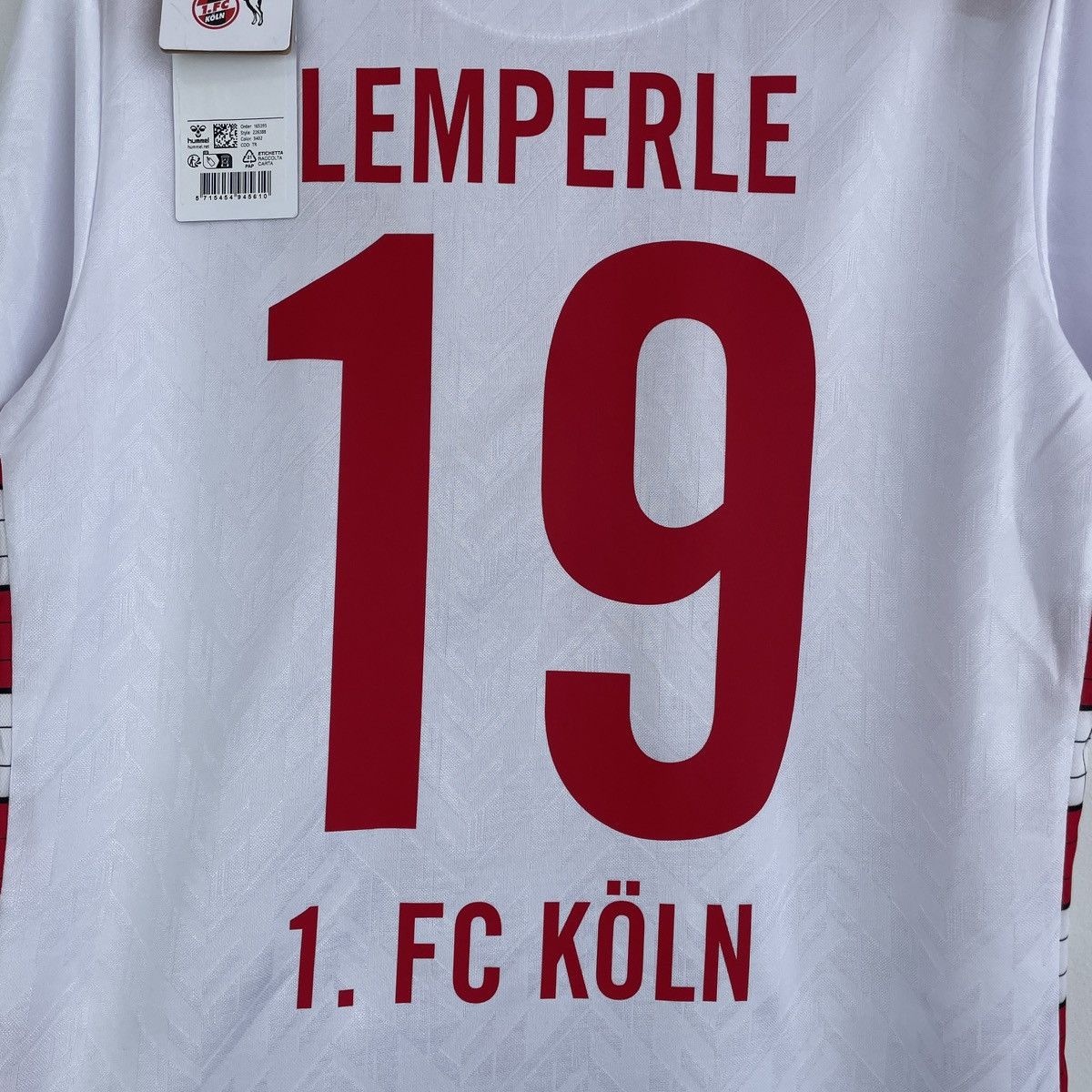 Hummel 1. FC Koln x Hummel Tim Lemperle Away Jersey 2024/2025 S-M Size US M / EU 48-50 / 2 - 11 Thumbnail