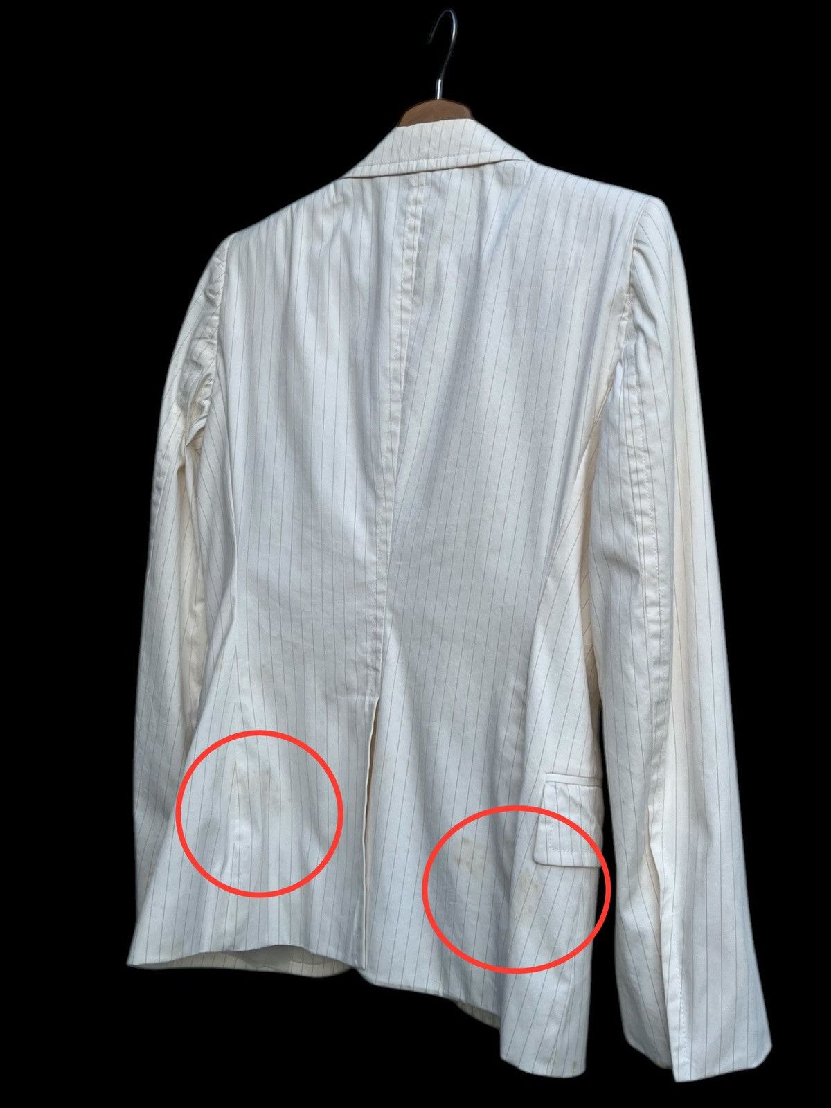 Gucci 2005 Gucci Tom Ford Pinstripe Jacket Size XS / US 0-2 / IT 36-38 - 8 Thumbnail