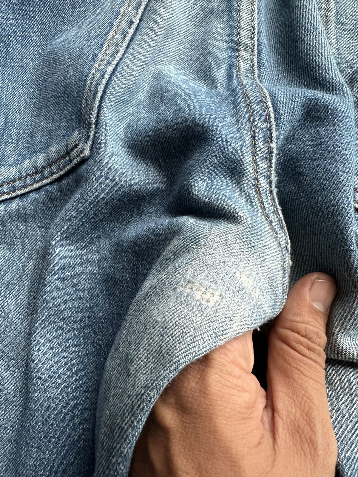 Journal Standard × KOJIMA GENES Vintage Relume Journal Standard Redline Faded Denim D414 Size US 33 - 10 Thumbnail