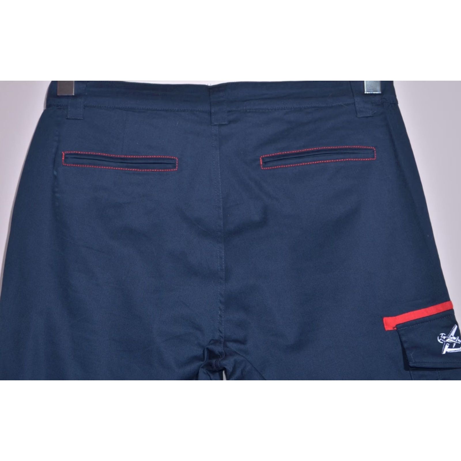 Vintage VINTAGE Red Bull Air Race Navy Blue Cargo Work Pants Embroidered Logo Utility Men’s L Size US 33 - 6 Thumbnail