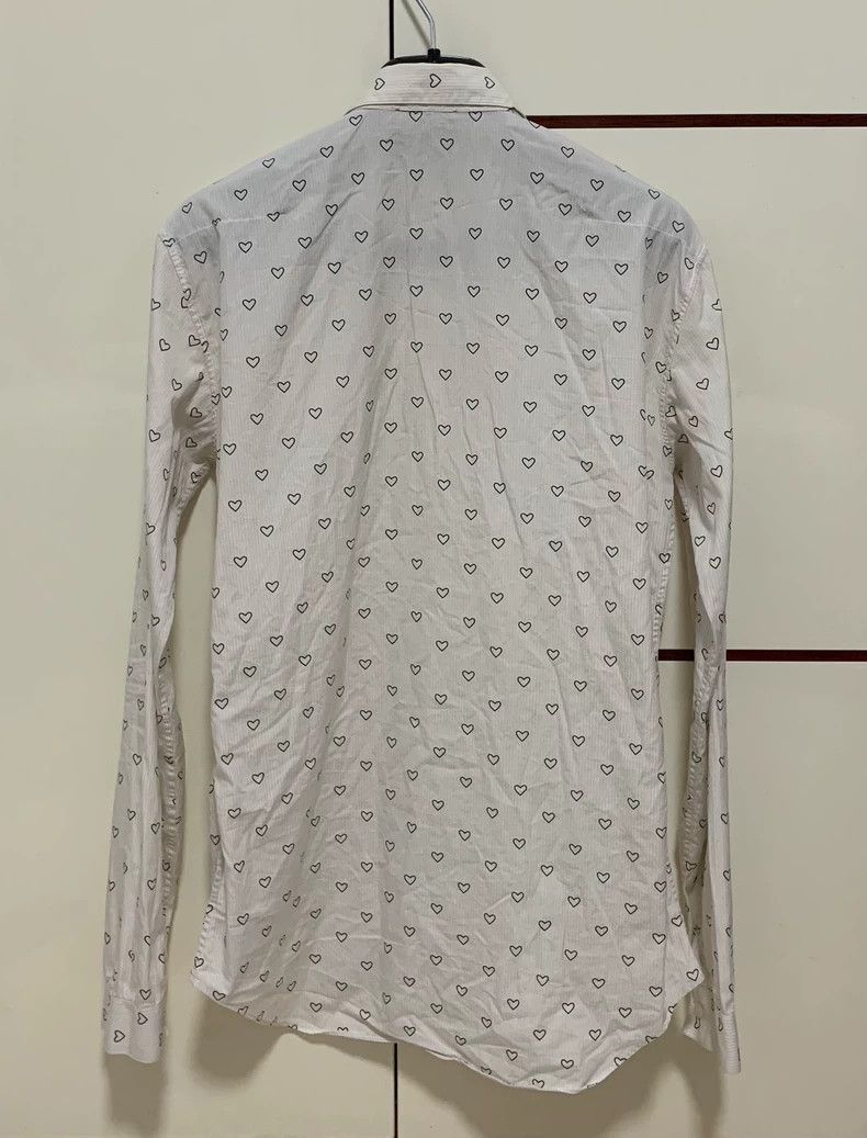 Dior Dior Size 37 14fw catwalk style love shirt 2504-Nextarrow Size US XXS / EU 40 - 2 Thumbnail
