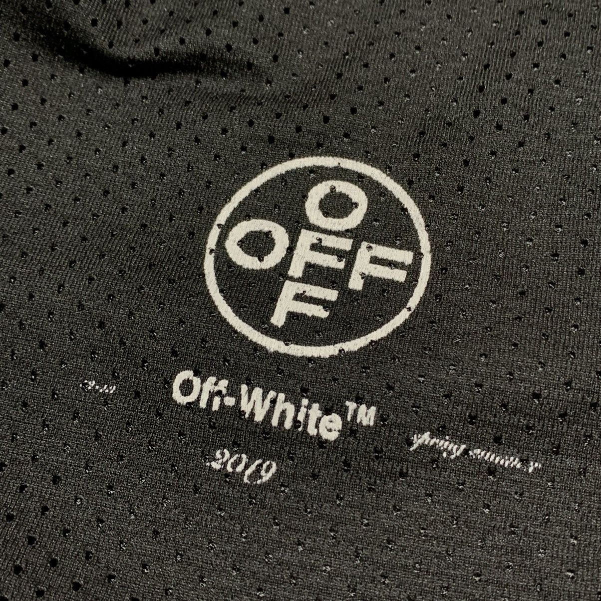Off-White Off White Small Shorts Impressionism Black Mesh Short Virgil Size US 30 / EU 46 - 5 Thumbnail