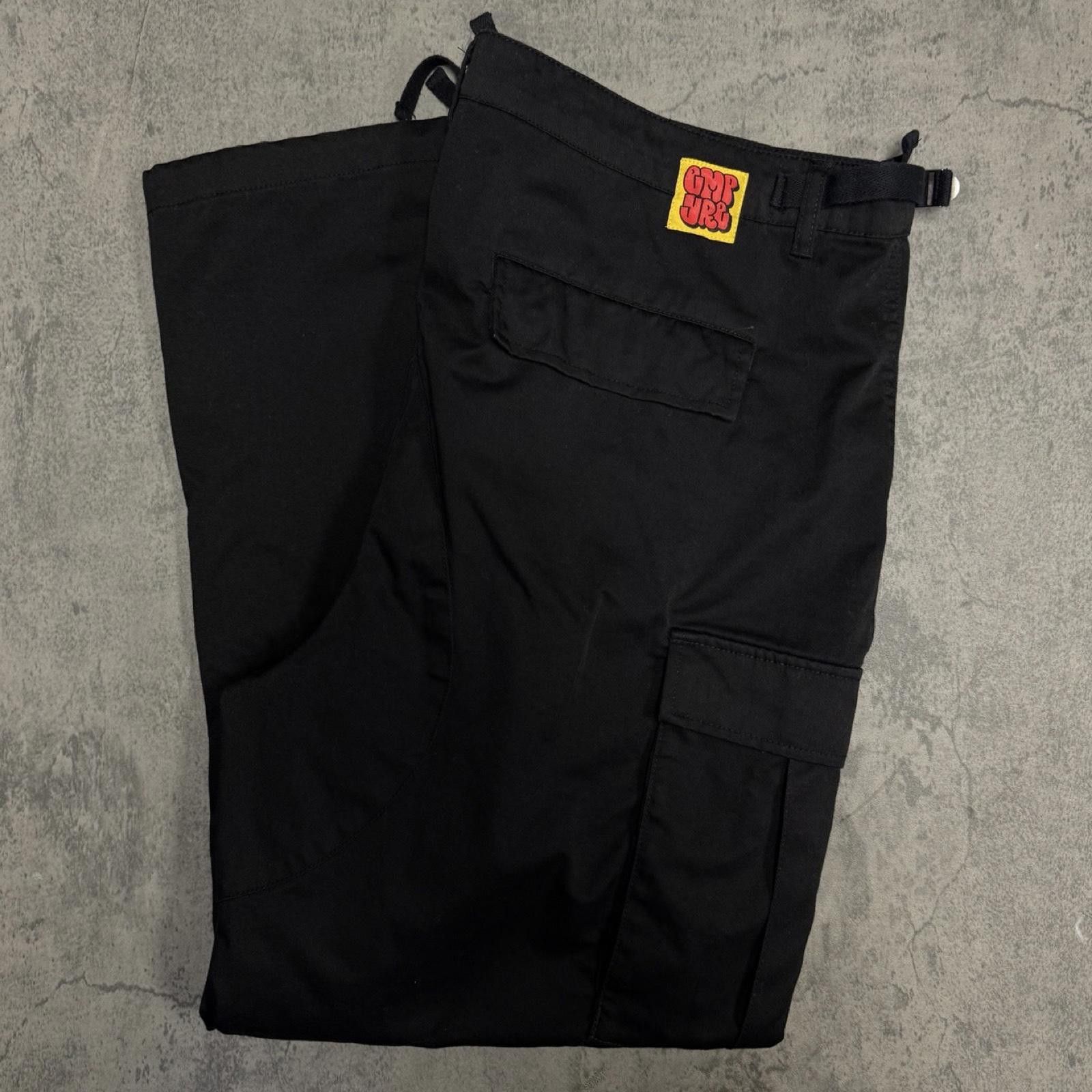 Empyre Empyre Baggy Cargo Black Pants -- 40 -- Size US 40 / EU 56 - 1 Thumbnail