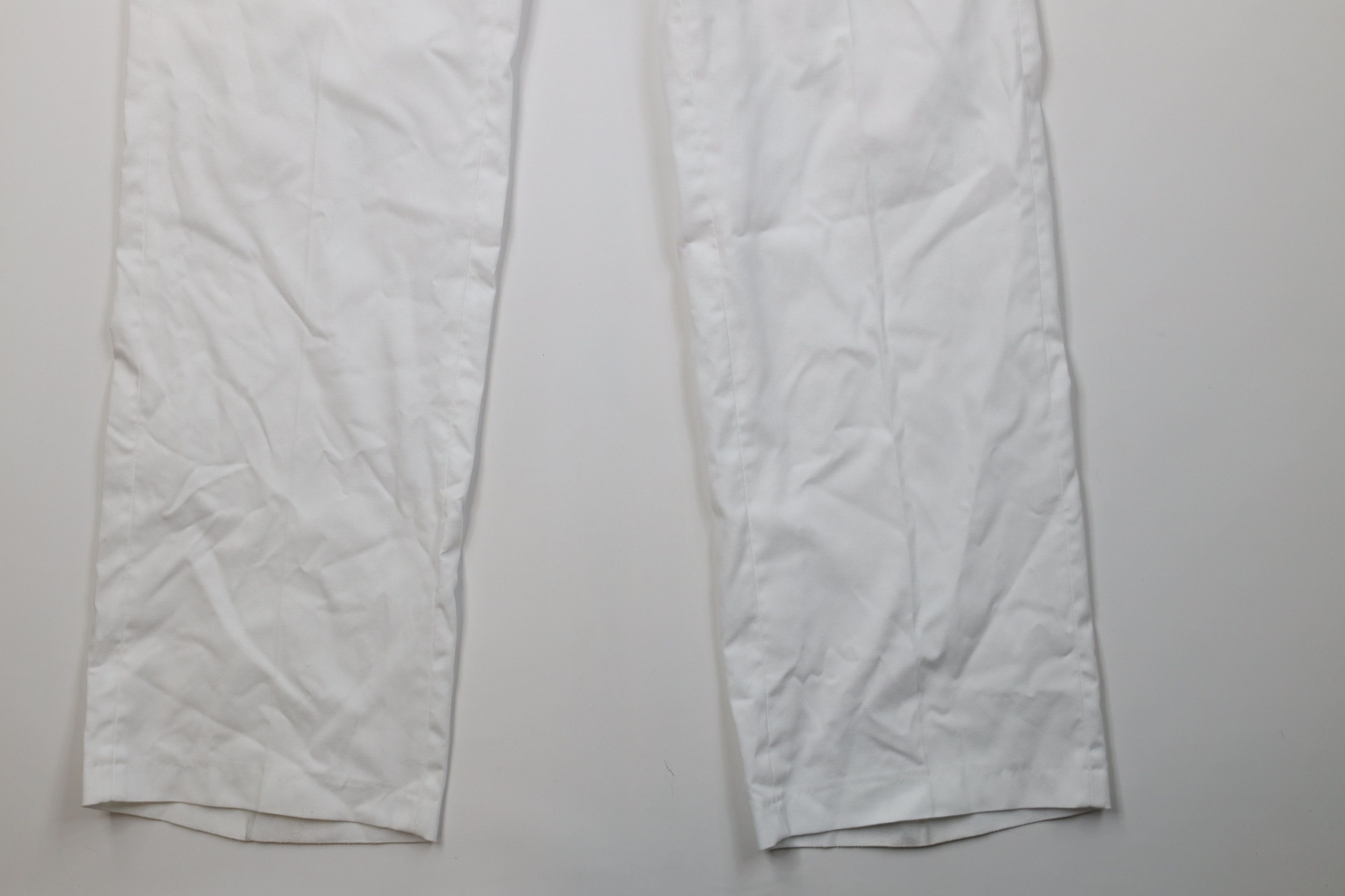 Vintage Vintage 70s Streetwear Bell Bottoms Chino Pants White USA Size US 36 / EU 52 - 5 Thumbnail