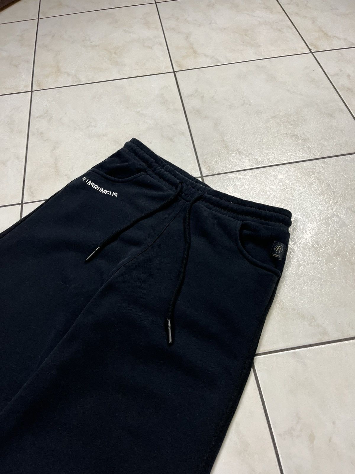 Japanese Brand Elias Rumelis flared sweatpants baggy oversized pants logo Size 26" / US 2 / IT 38 - 7 Thumbnail