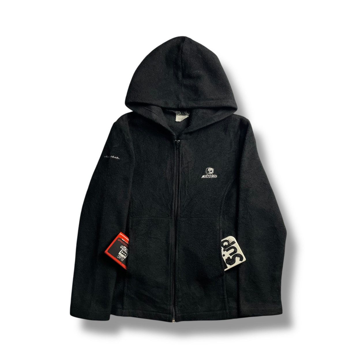 Shorty's Skateboards ☠️ VINTAGE SKULL SKATES FULL ZIP FLEECE JACKET Size US L / EU 52-54 / 3 - 1 Thumbnail