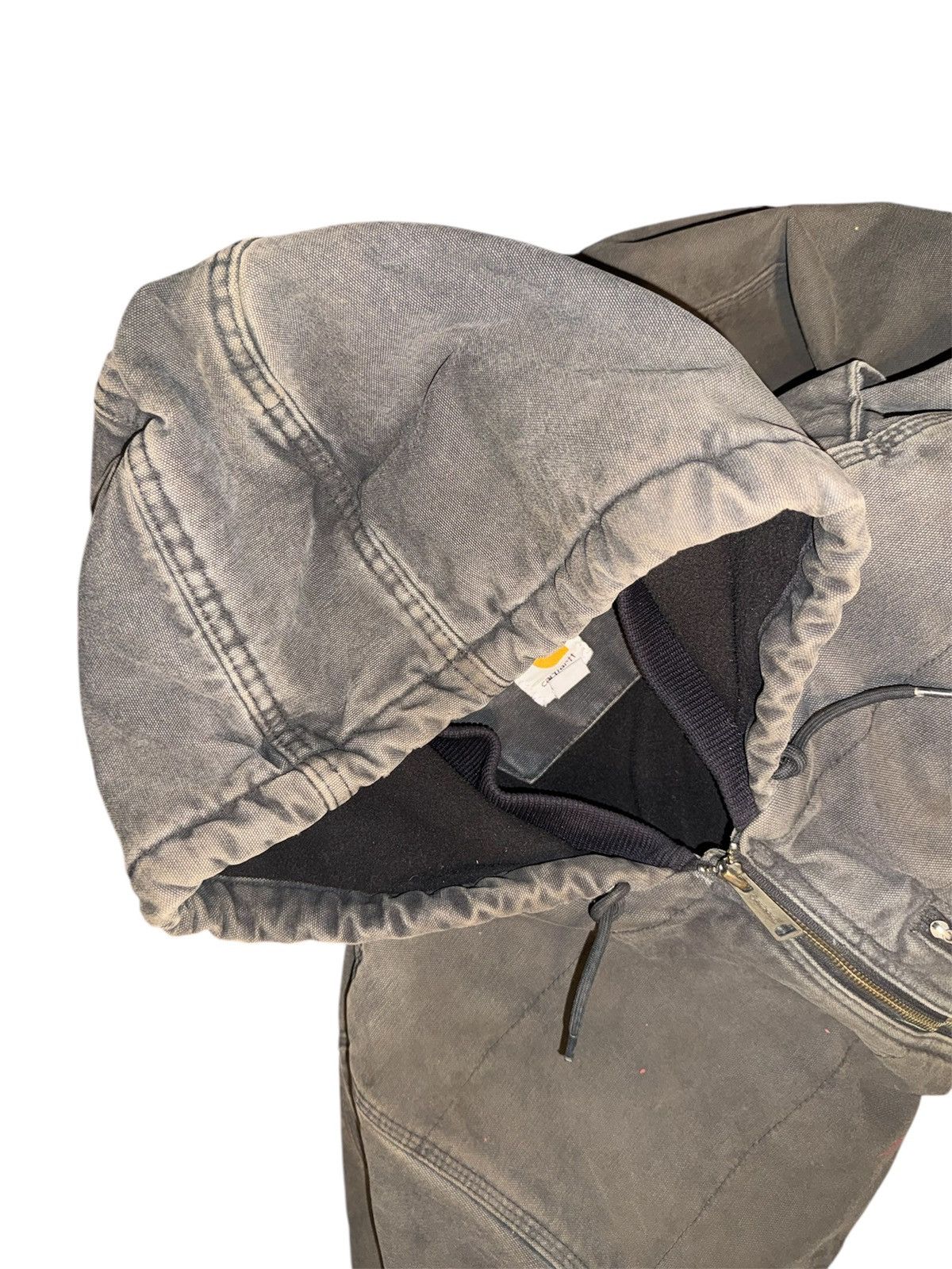Carhartt Brown Carhartt Detroit jacket with distressed details Size US M / EU 48-50 / 2 - 9 Thumbnail