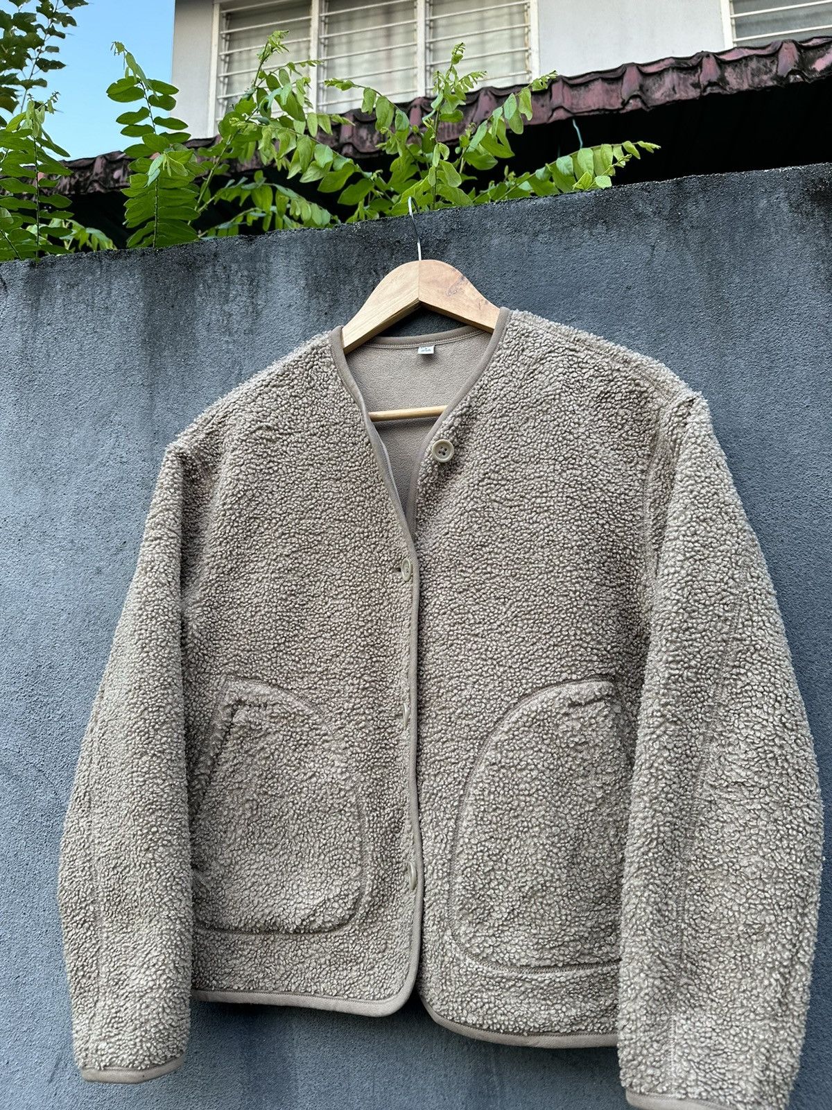 Japanese Brand 👹Uniqlo Japan Fleece Cardigan Size US XS / EU 42 / 0 - 4 Thumbnail
