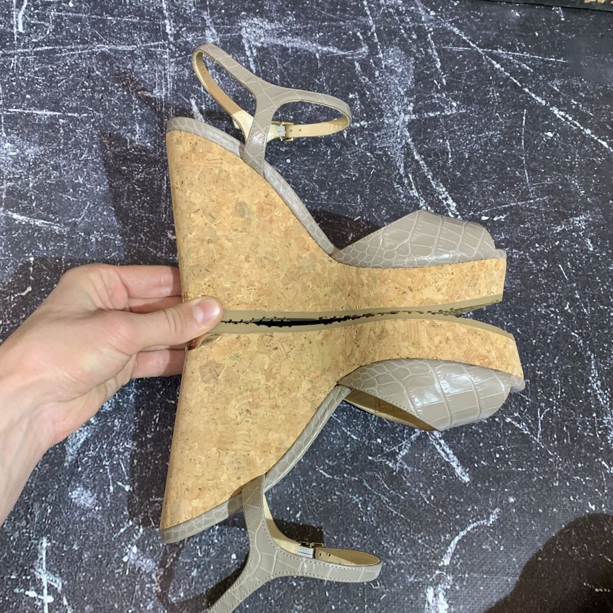 Jimmy Choo Jimmy Choo Wedge Heel Sandals Size 39 Size US 9 / IT 39 - 11 Thumbnail