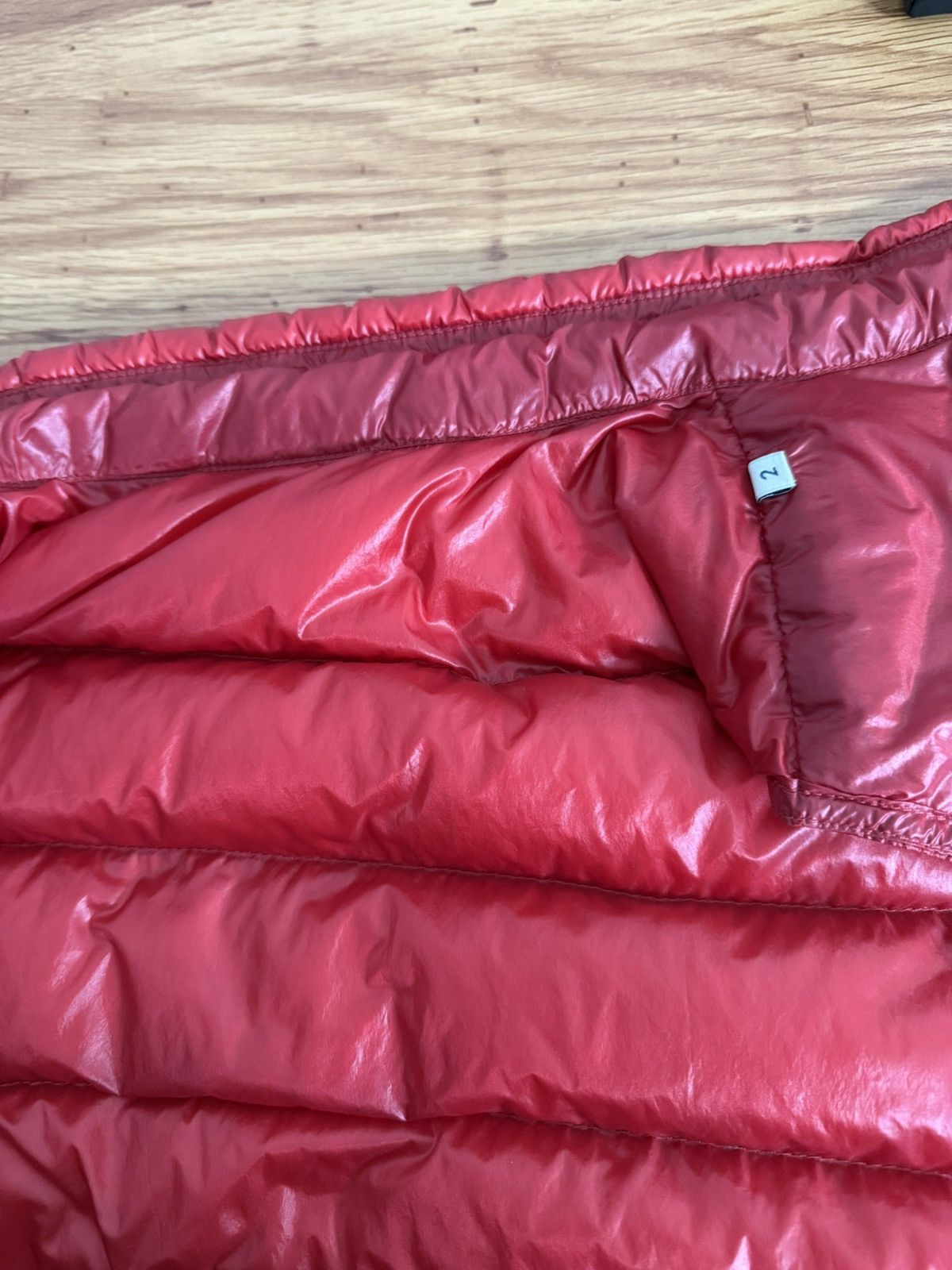 Moncler Moncler Men’s Gilet Gui Vest Size 2 (XS/S) Red Size US S / EU 44-46 / 1 - 10 Thumbnail