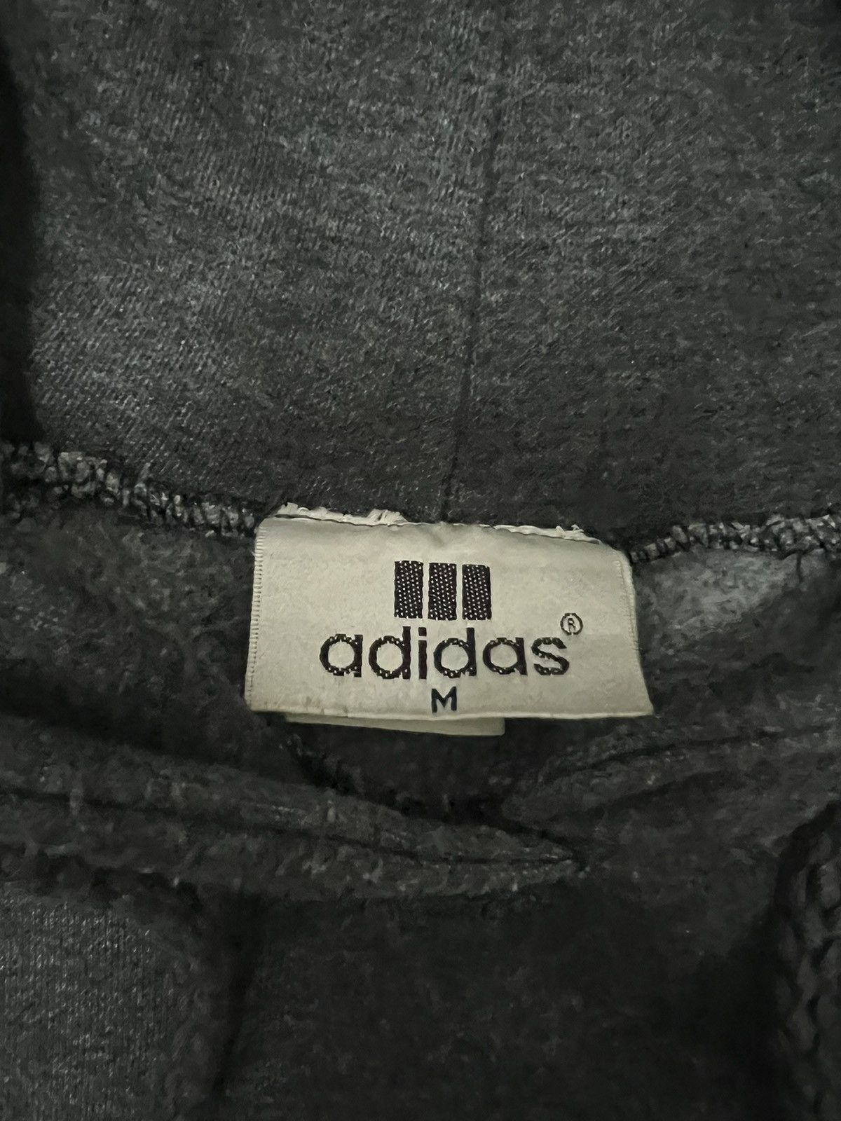 Adidas × Vintage Adidas Hoodie - 80’s CRAZY vintage streetwear vintage hoodie Size L / US 10 / IT 46 - 3 Thumbnail