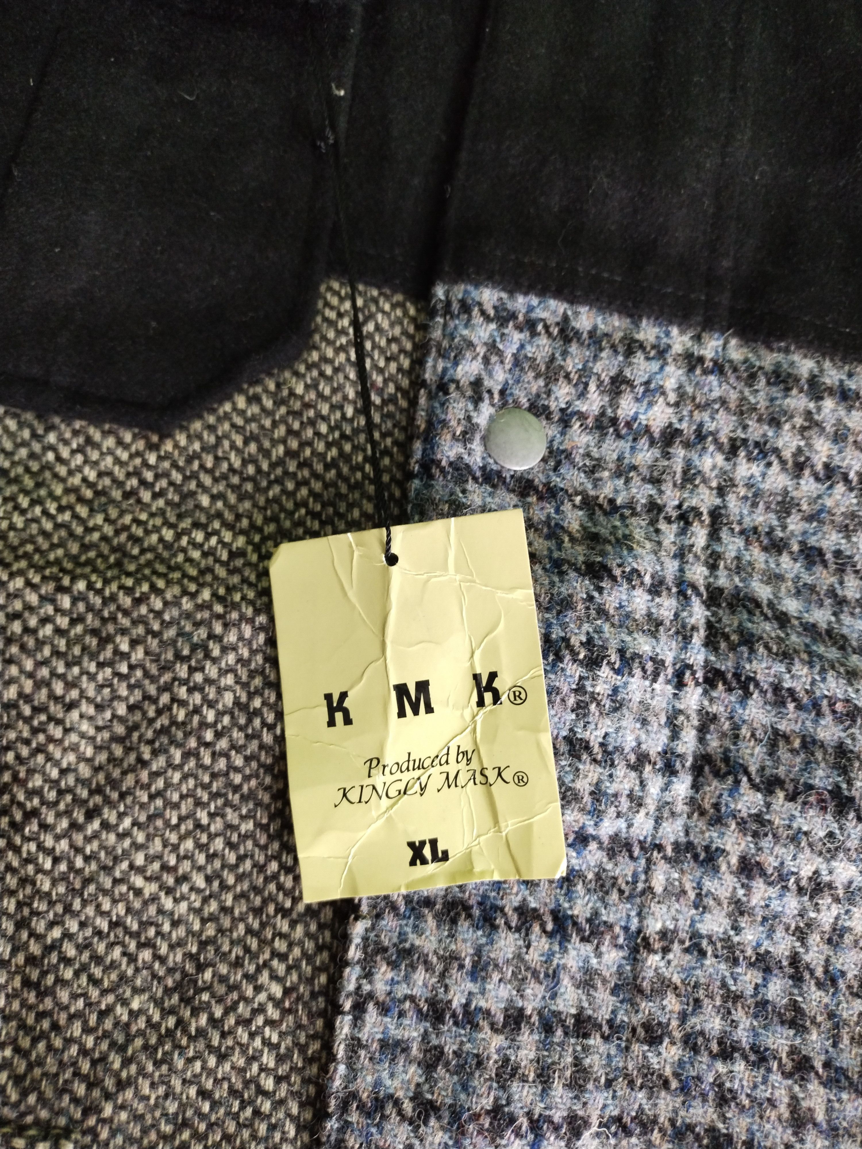 Harris Tweed × Vintage Harris Tweed KMK Pure New Wool Hoodie Jacket Size US M / EU 48-50 / 2 - 3 Thumbnail
