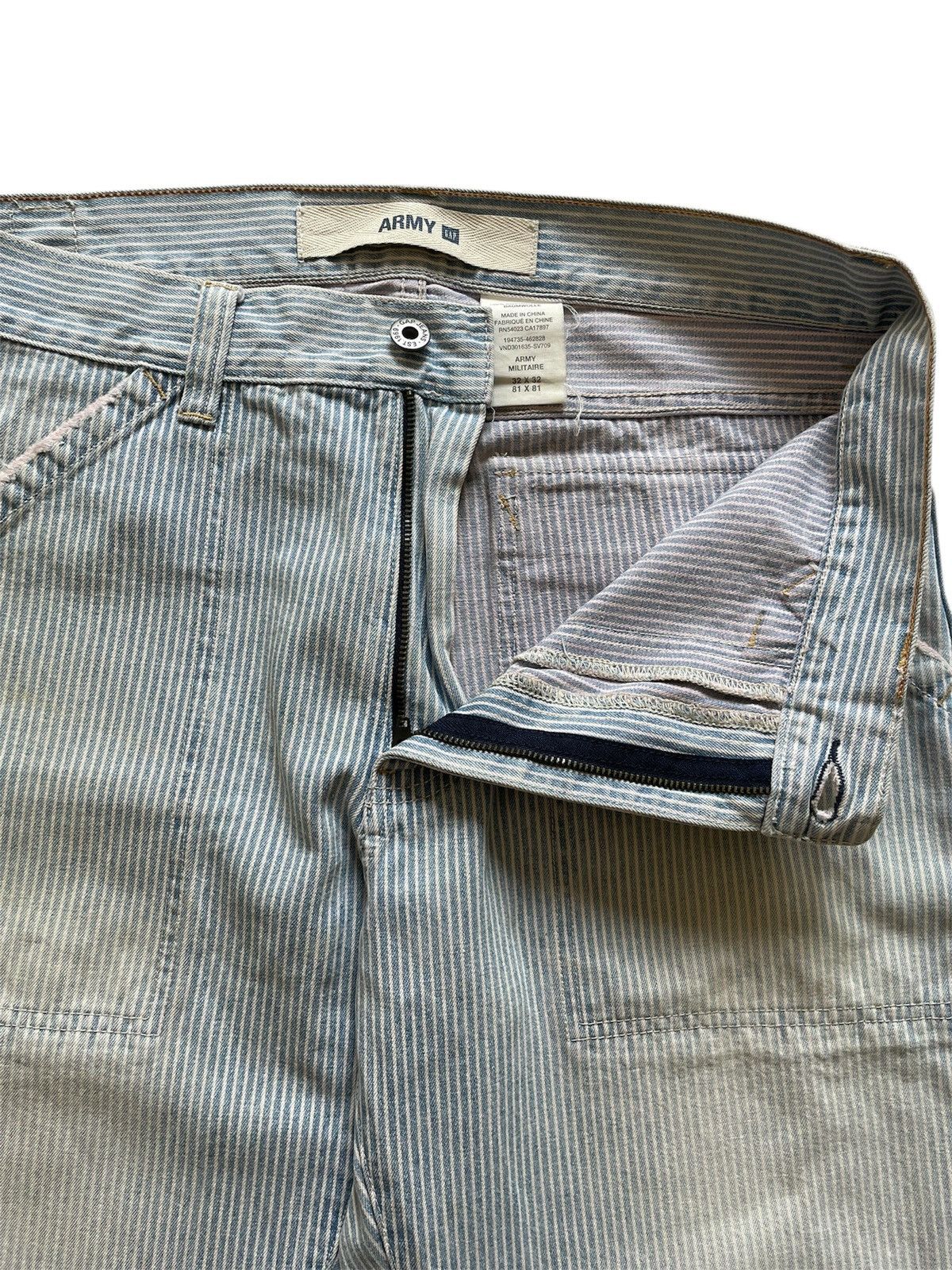 Gap × Japanese Brand × Vintage Vintage Army Militaire Bakers Jeans 32x32 Size US 32 / EU 48 - 5 Thumbnail