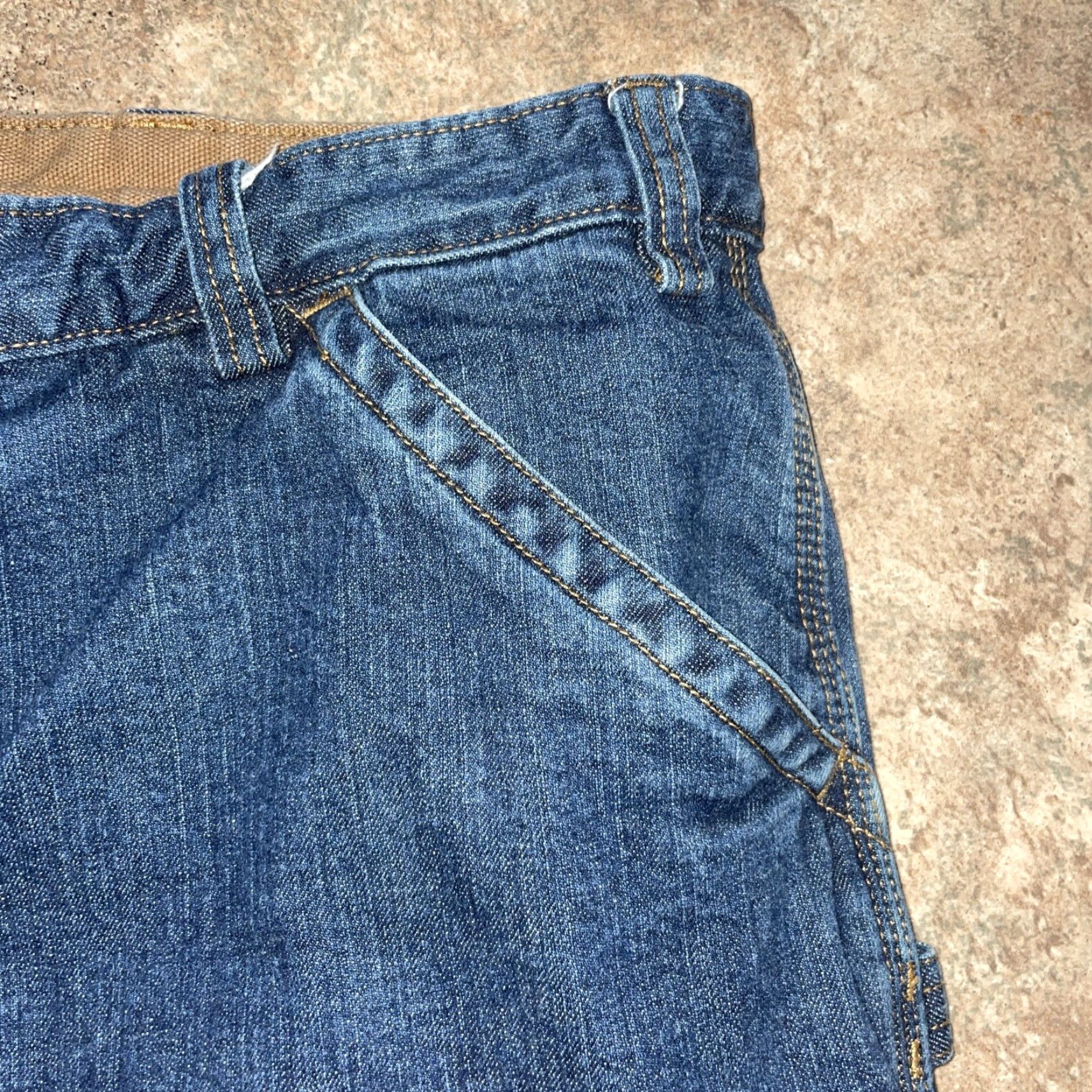 CO Duluth Jeans Mens 44 x 30 Regular Blue Straight 90s? Pre-owned Men Size 44 Inseam 30 Size US 44 / EU 60 - 2 Thumbnail