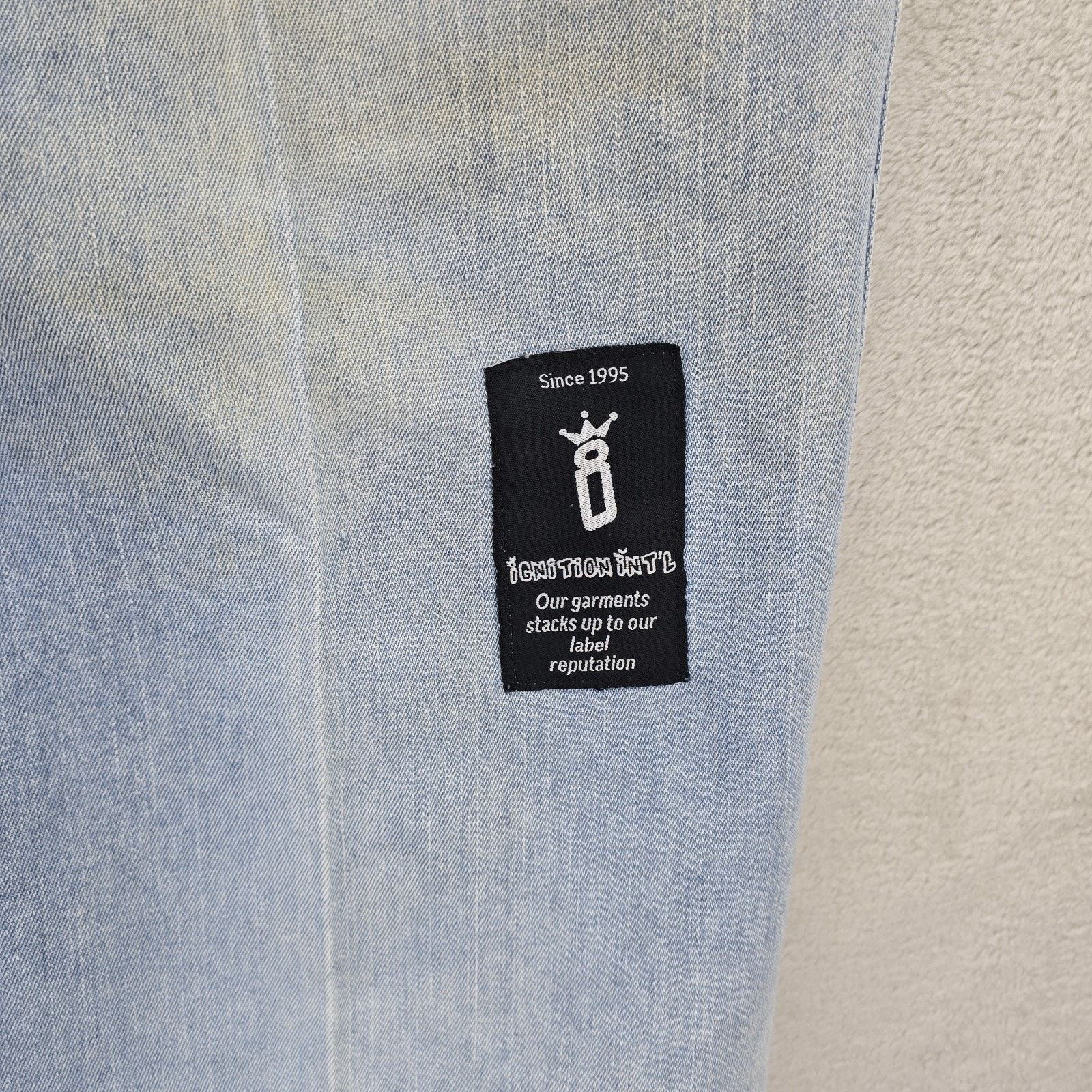 Other Vintage Ignition Jeans Mens 34 (Fits 36x27) Blue Baggy Y2K Size US 34 / EU 50 - 11 Thumbnail