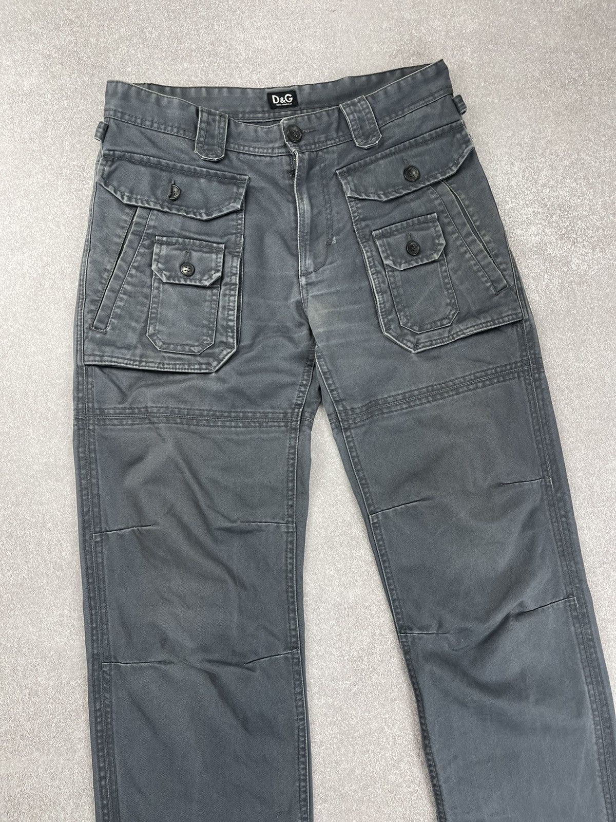 Dolce & Gabbana × Vintage Vintage Dolce & Gabbana multi-pocket archival cargo Pants Size US 31 - 2 Thumbnail