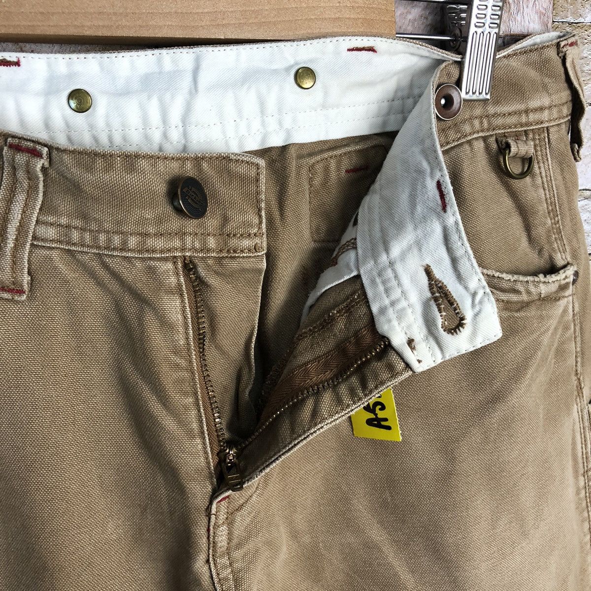 Dickies Dickies painter vintage buckle back Brown Casual Pants #A576 Size US 31 - 15 Thumbnail