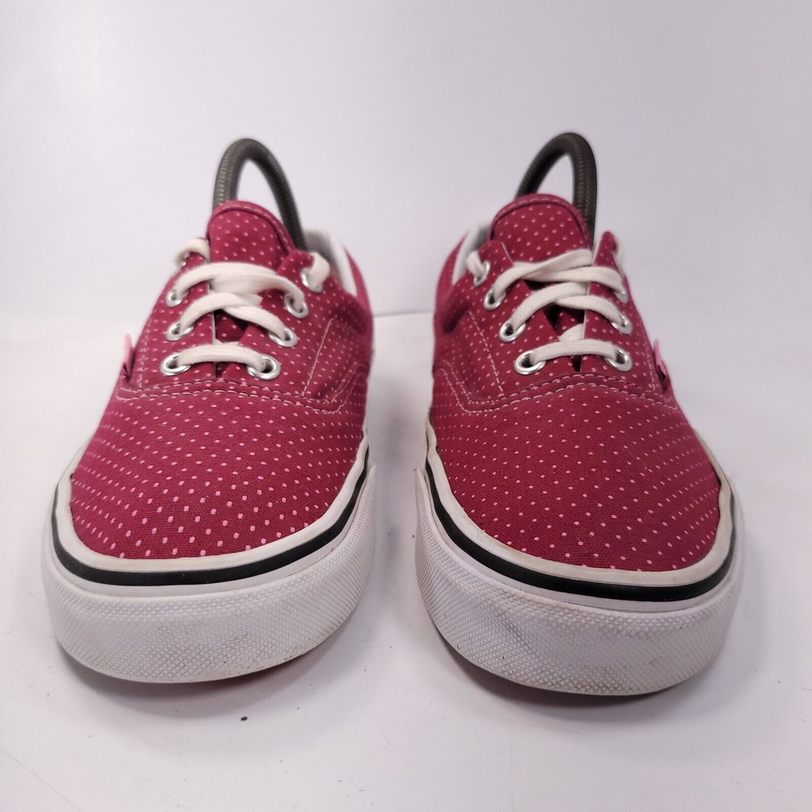 Vans Vans Off the Wall Shoe Women Size 7 Mens 5.5 TC6D Pink White Size US 7 / IT 37 - 2 Thumbnail