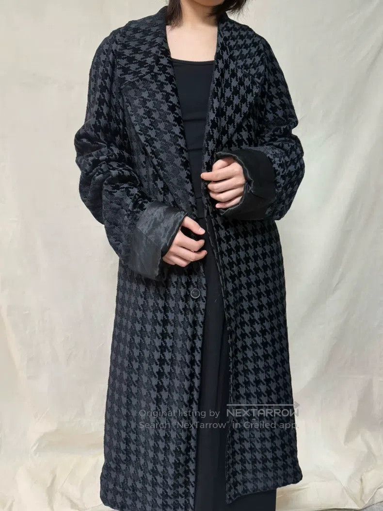 Haider Ackermann Haider Ackermann Out-of-Print Heavyweight Houndstooth Twee Size M / US 6-8 / IT 42-44 - 1 Thumbnail
