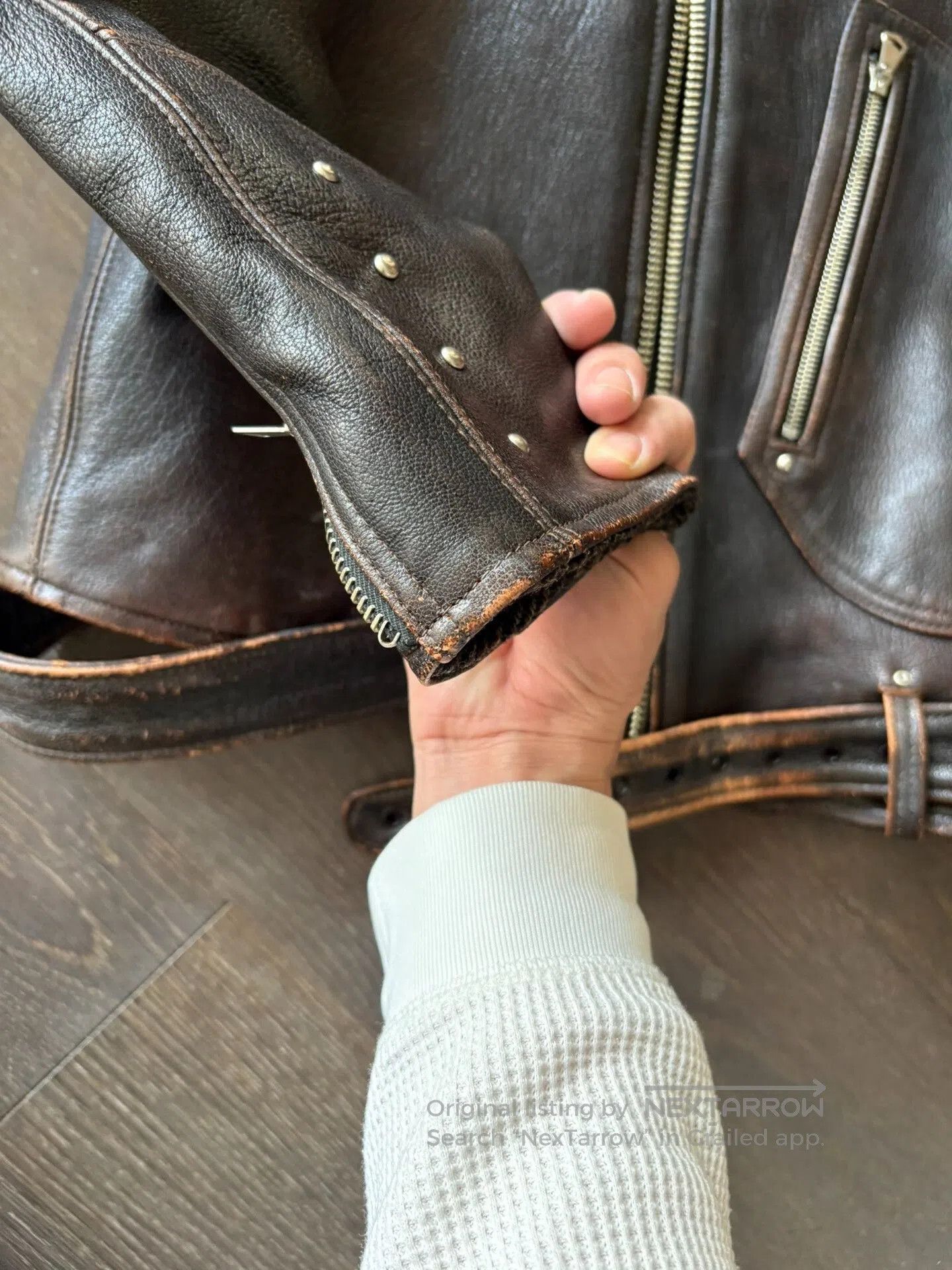 Freewheelers Freewheelers Labrea Leather Jacket. Size US XS / EU 42 / 0 - 6 Thumbnail